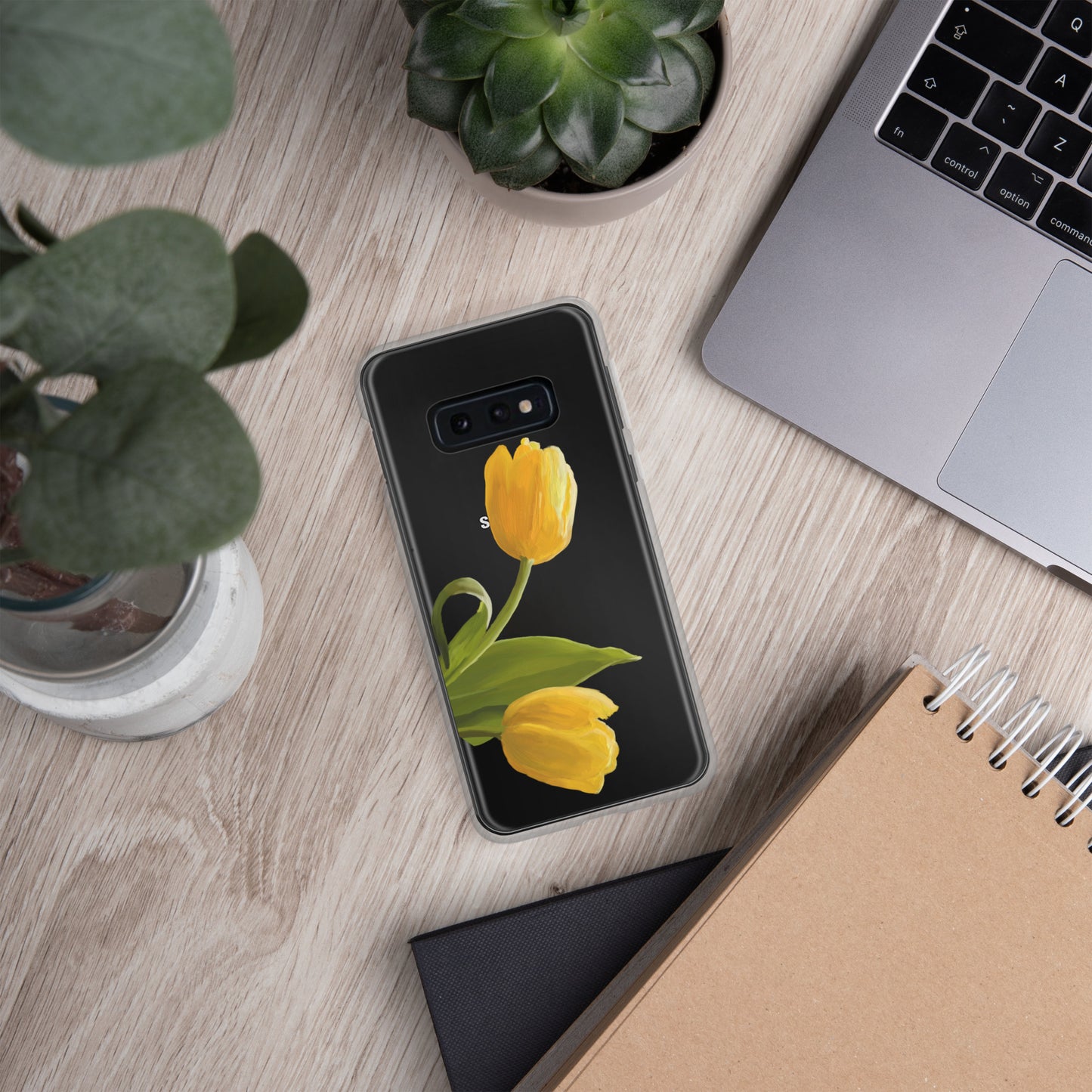 Sue’s Yellow Tulips Clear Case for Samsung®