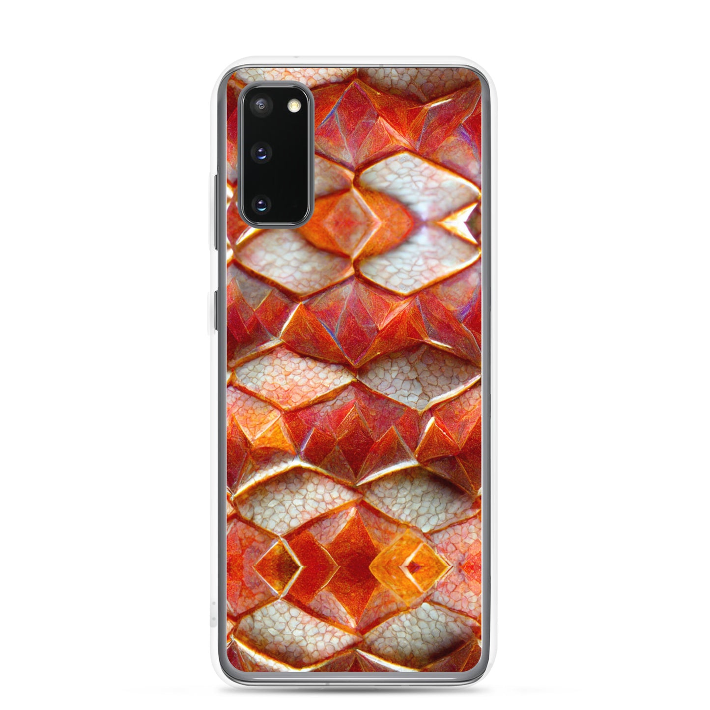 Calcithron, the Stonebound Ember Dragon Clear Case for Samsung®