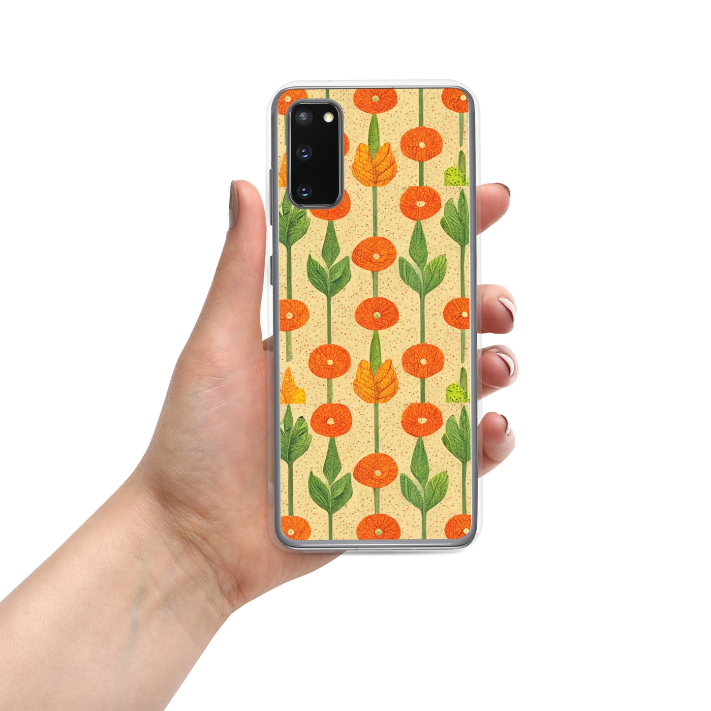 70’s Floral Fiesta Clear Case for Samsung®