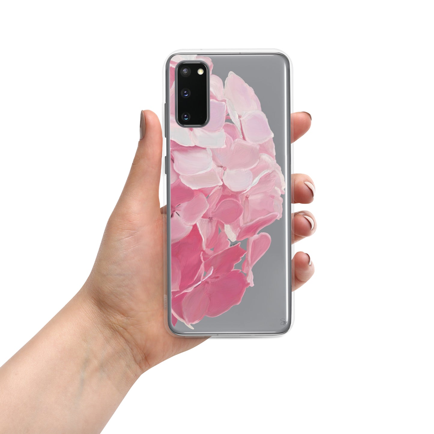 Carol’s Hydrangea Clear Case for Samsung®