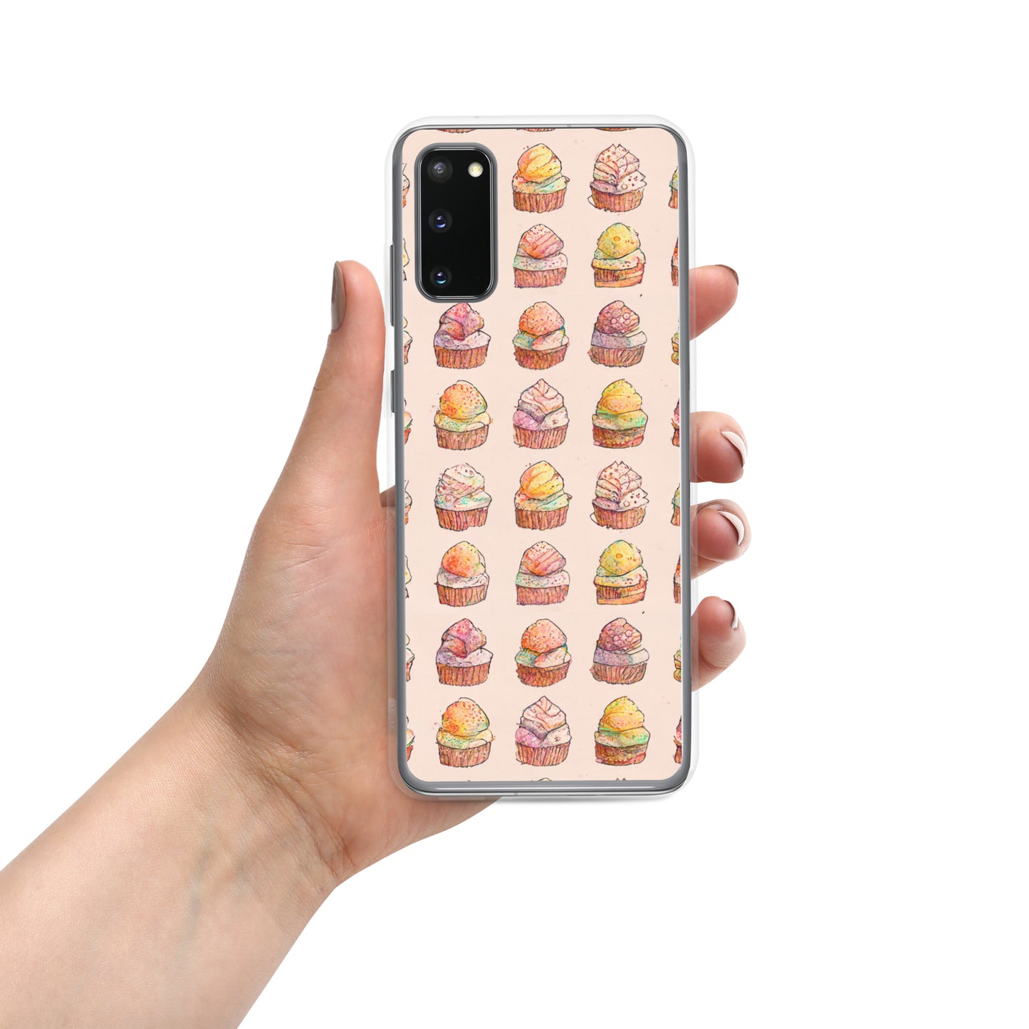 Dancing on Mom’s feet while Cupcakes Bake Clear Case for Samsung®