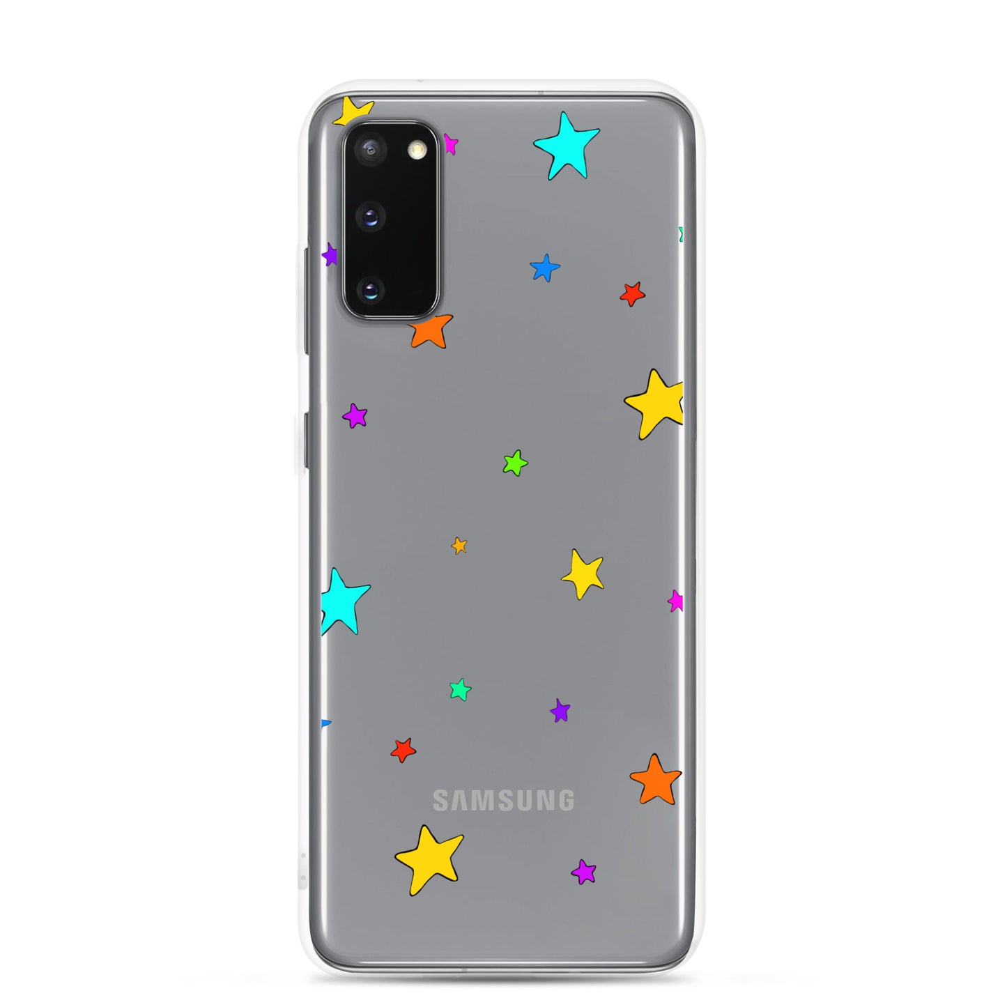 Colorful Stars Clear Case for Samsung®