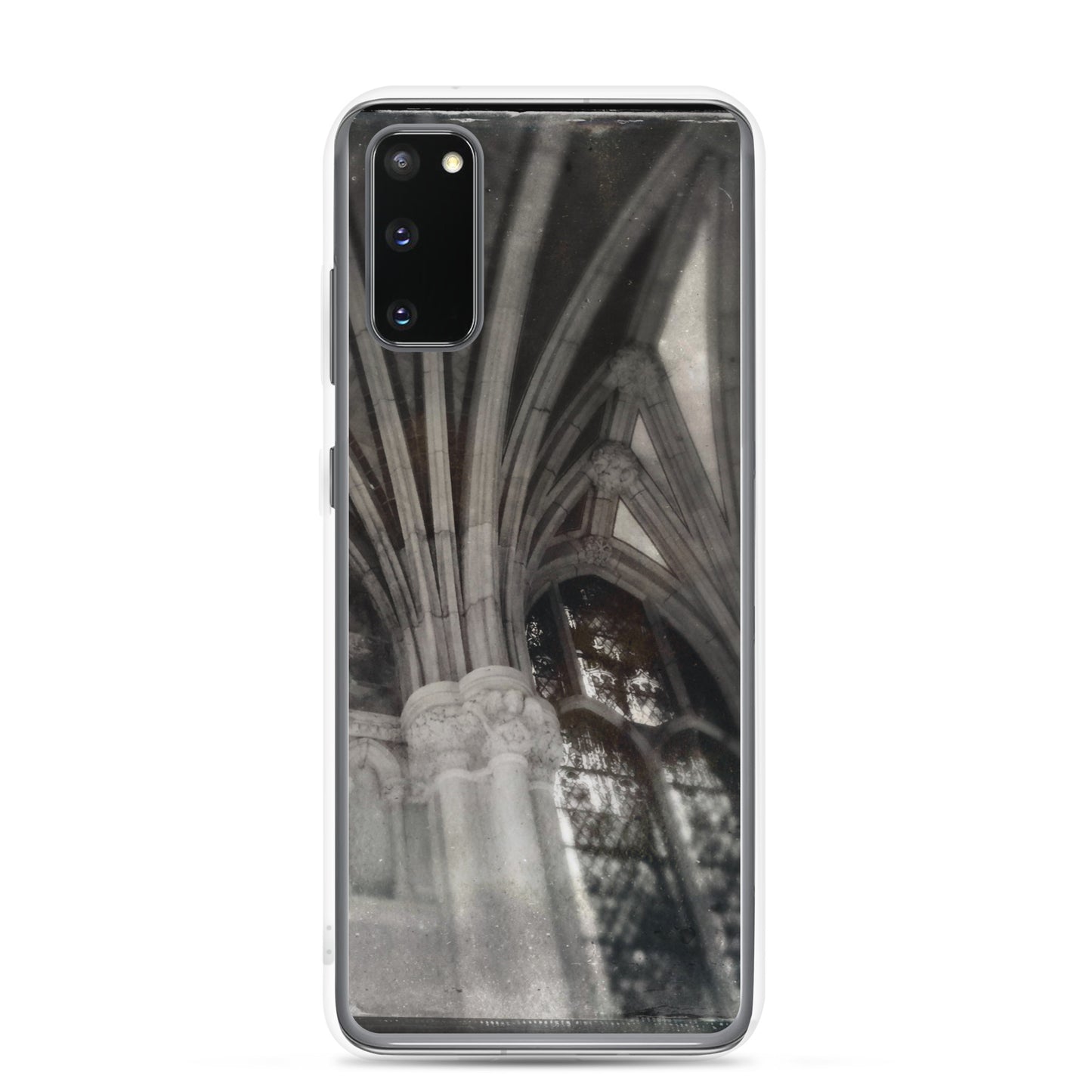 Gothic Shadows and Light at St. John Divine, NYC Clear Case for Samsung®