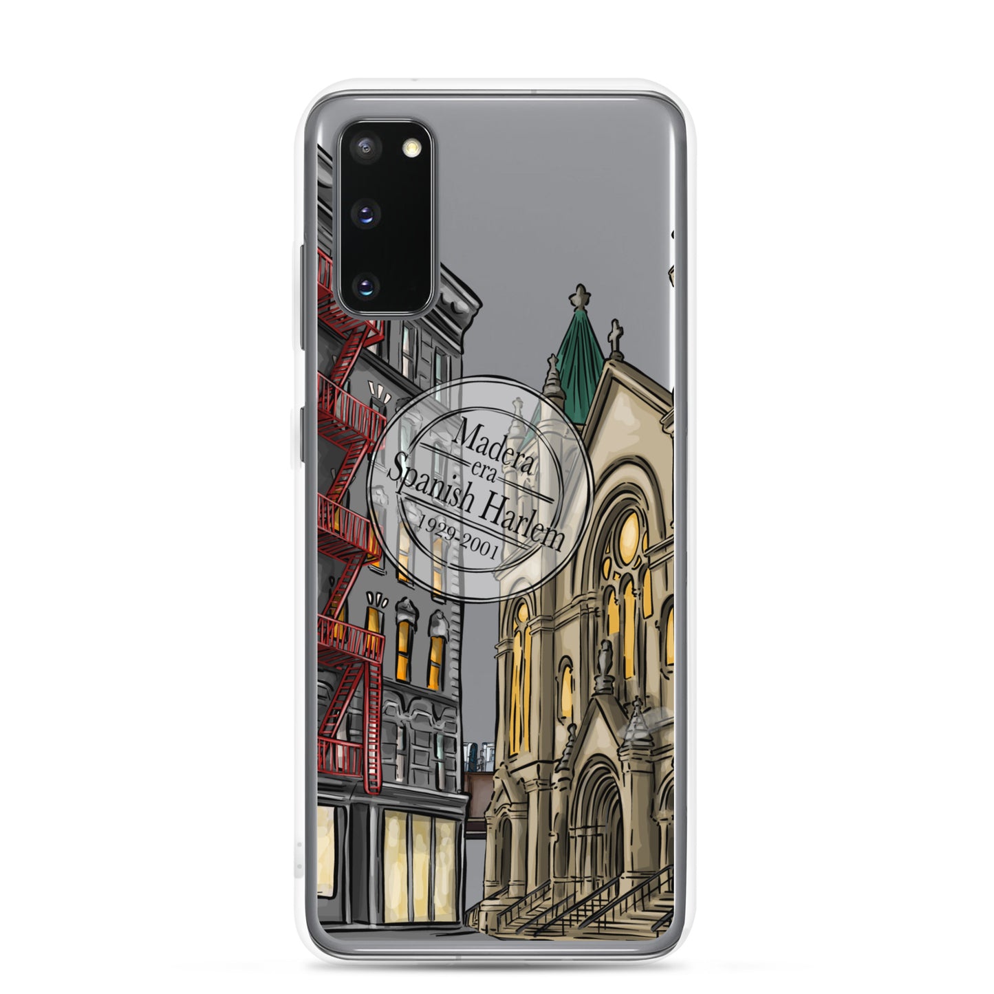 Madera Era Spanish Harlem Clear Case for Samsung®