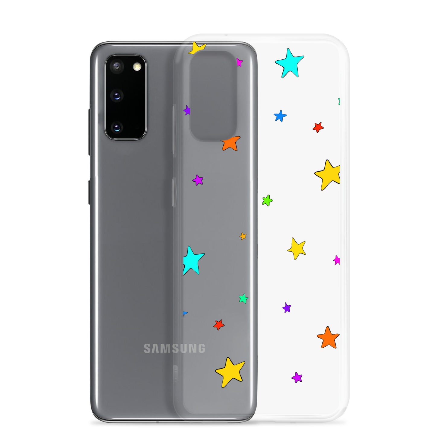 Colorful Stars Clear Case for Samsung®