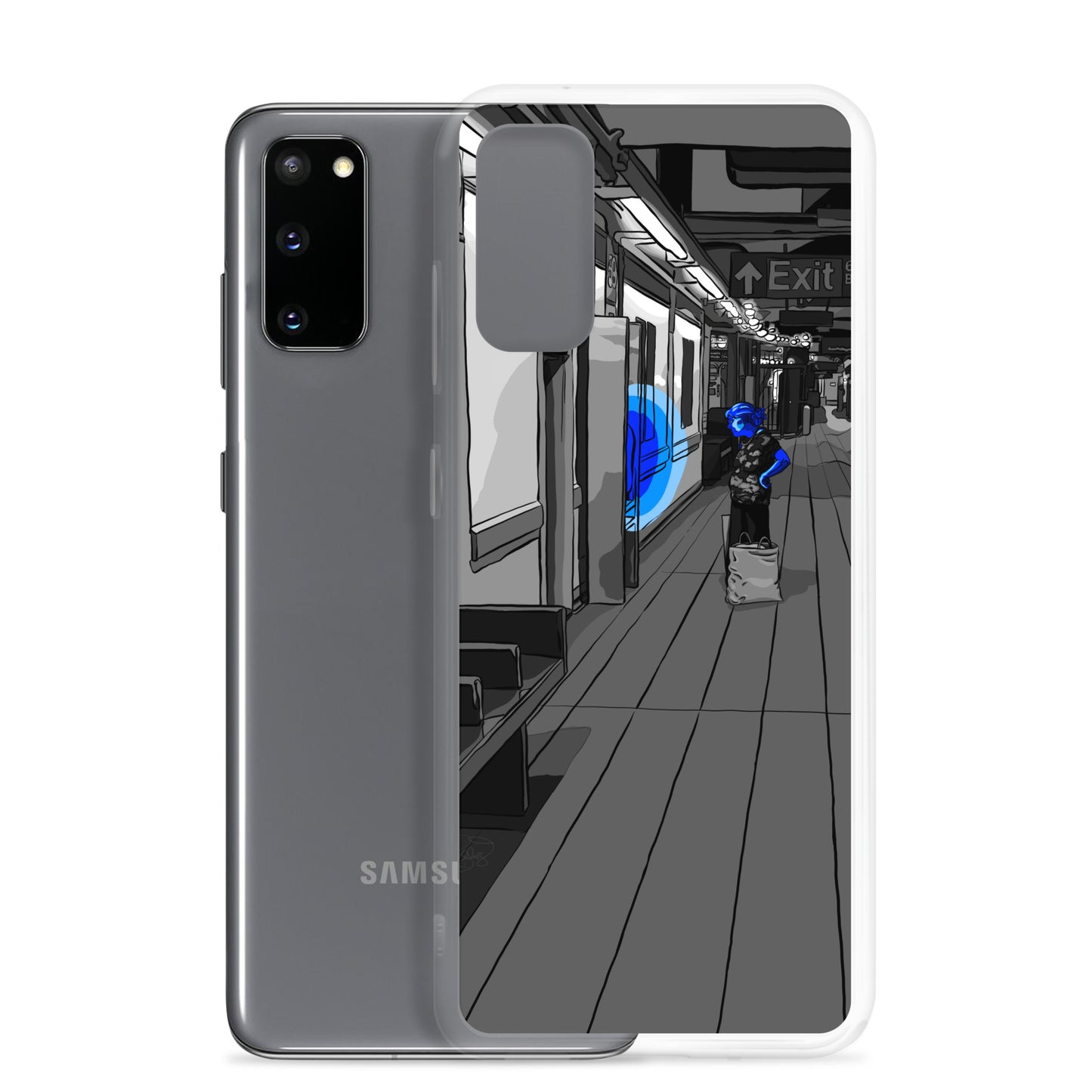 Columbus Circle Subway Station NYC Clear Case for Samsung®