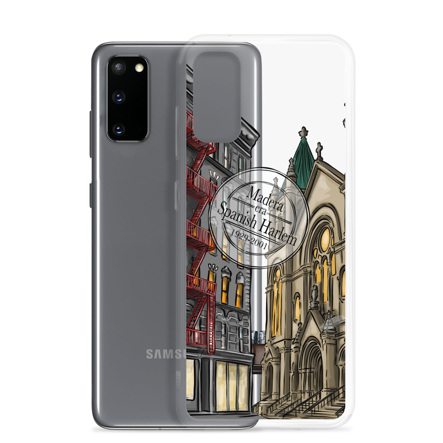 Madera Era Spanish Harlem Clear Case for Samsung®