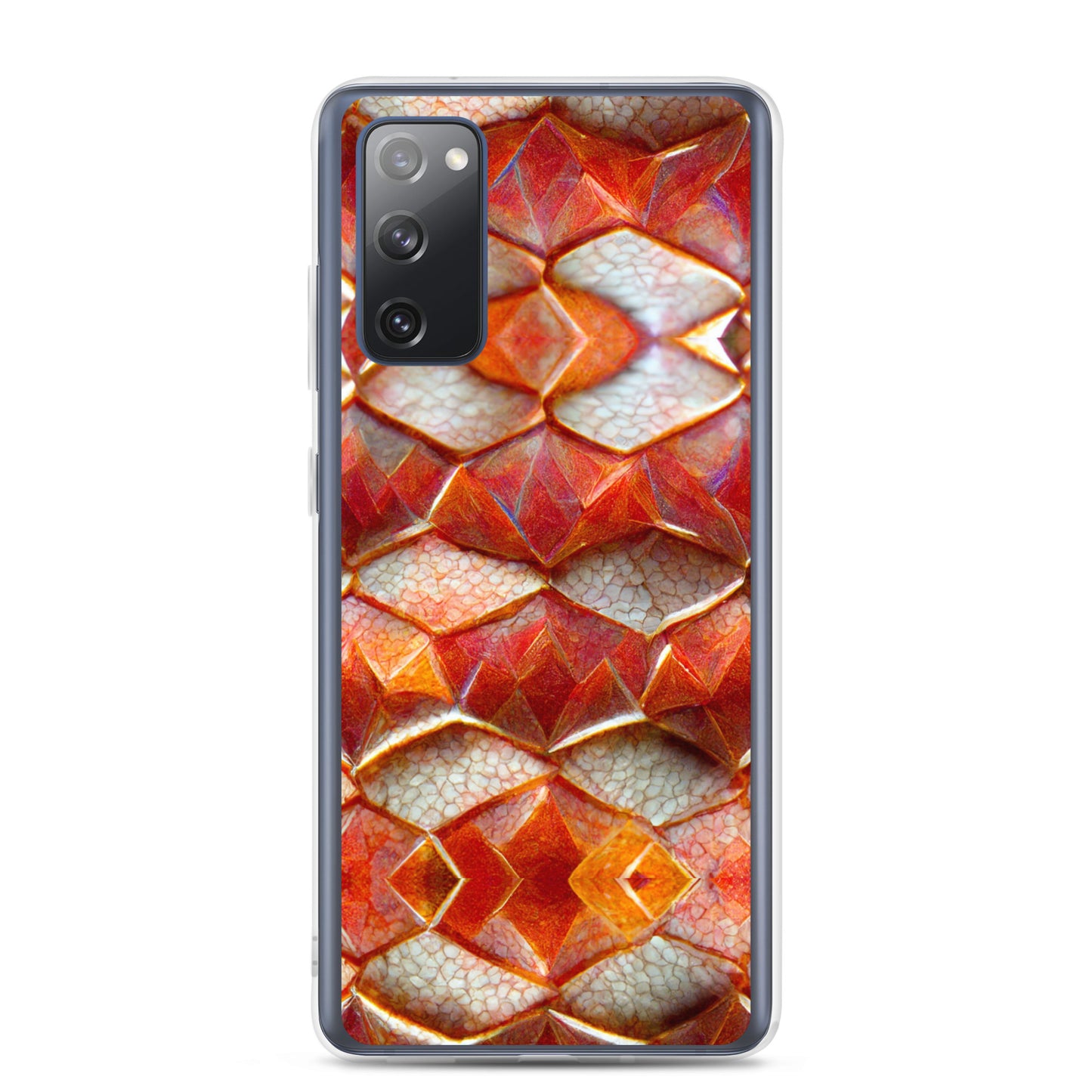 Calcithron, the Stonebound Ember Dragon Clear Case for Samsung®