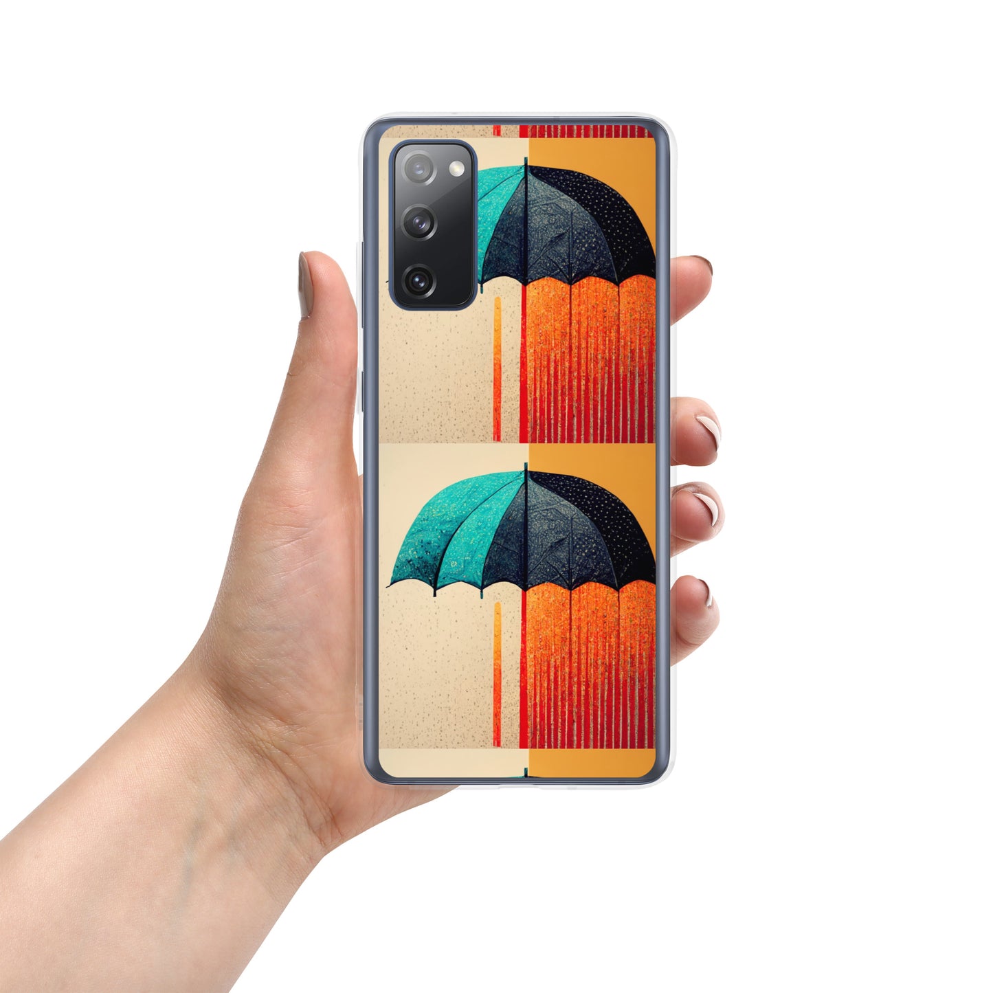 Colorful Coverings Clear Case for Samsung®