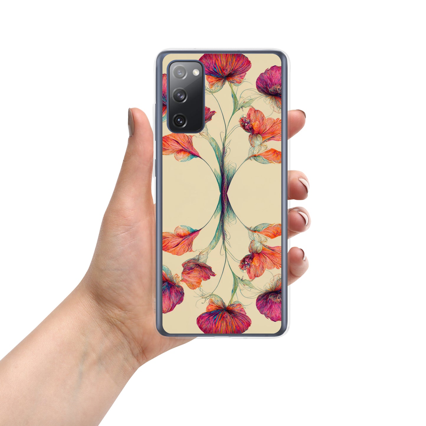 Nouveau Flowers Clear Case for Samsung®