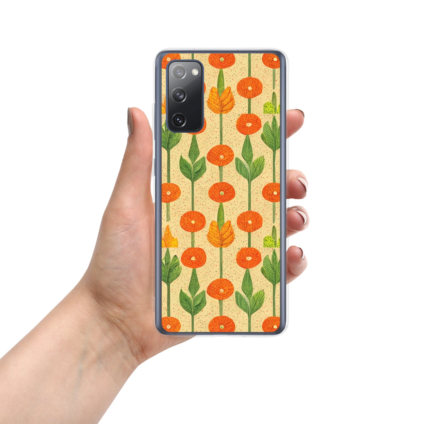 70’s Floral Fiesta Clear Case for Samsung®