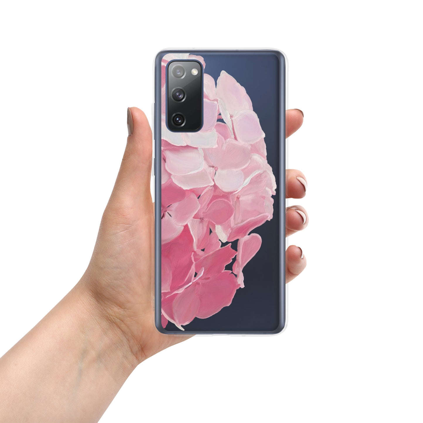 Carol’s Hydrangea Clear Case for Samsung®