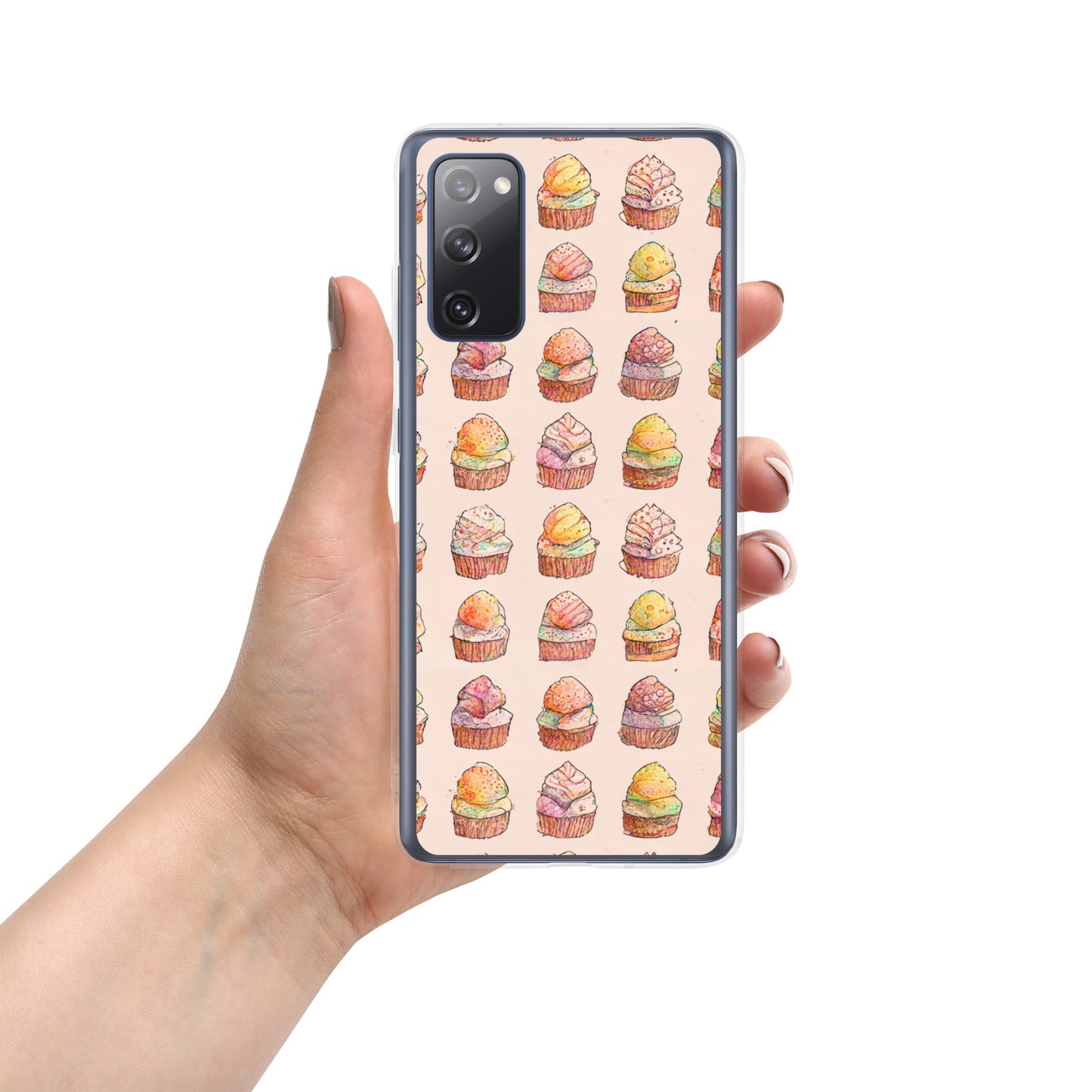 Dancing on Mom’s feet while Cupcakes Bake Clear Case for Samsung®