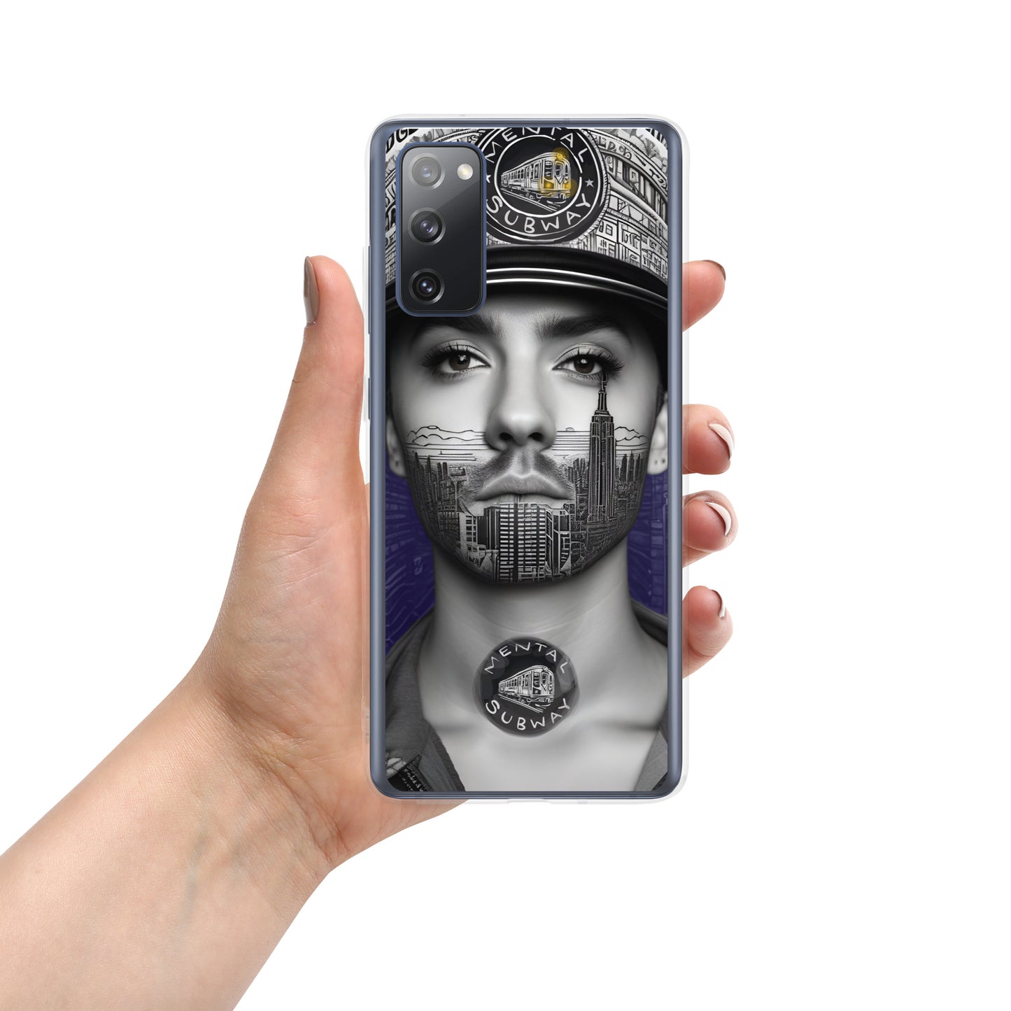 Mental Subway Police Clear Case for Samsung®