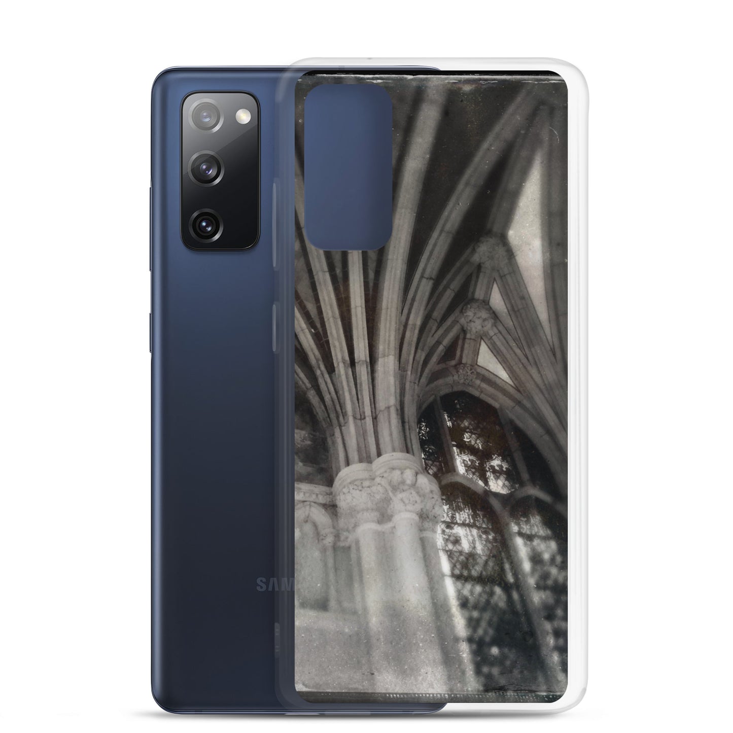 Gothic Shadows and Light at St. John Divine, NYC Clear Case for Samsung®