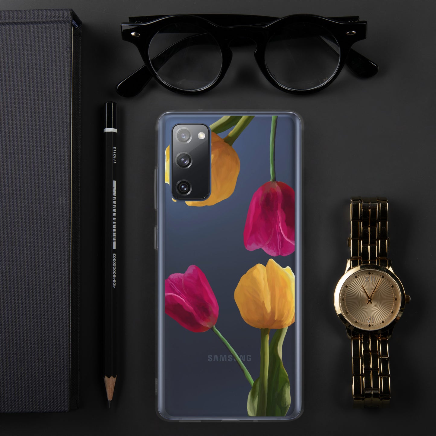 Jermita’s Tulips Clear Case for Samsung®