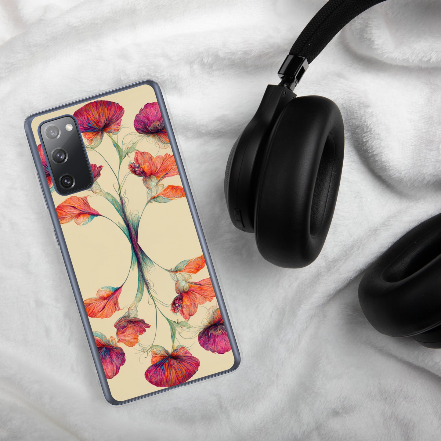 Nouveau Flowers Clear Case for Samsung®