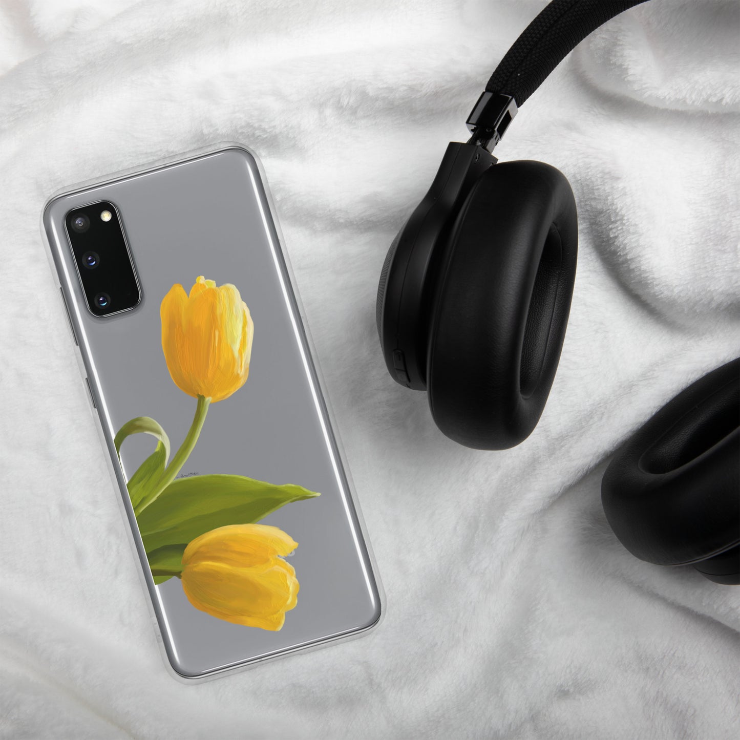 Sue’s Yellow Tulips Clear Case for Samsung®