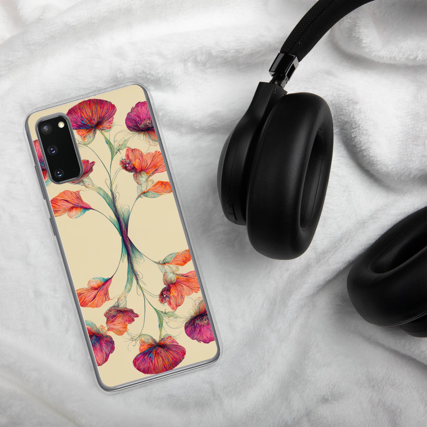 Nouveau Flowers Clear Case for Samsung®