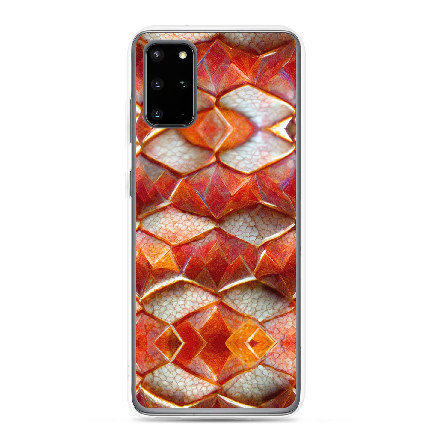 Calcithron, the Stonebound Ember Dragon Clear Case for Samsung®