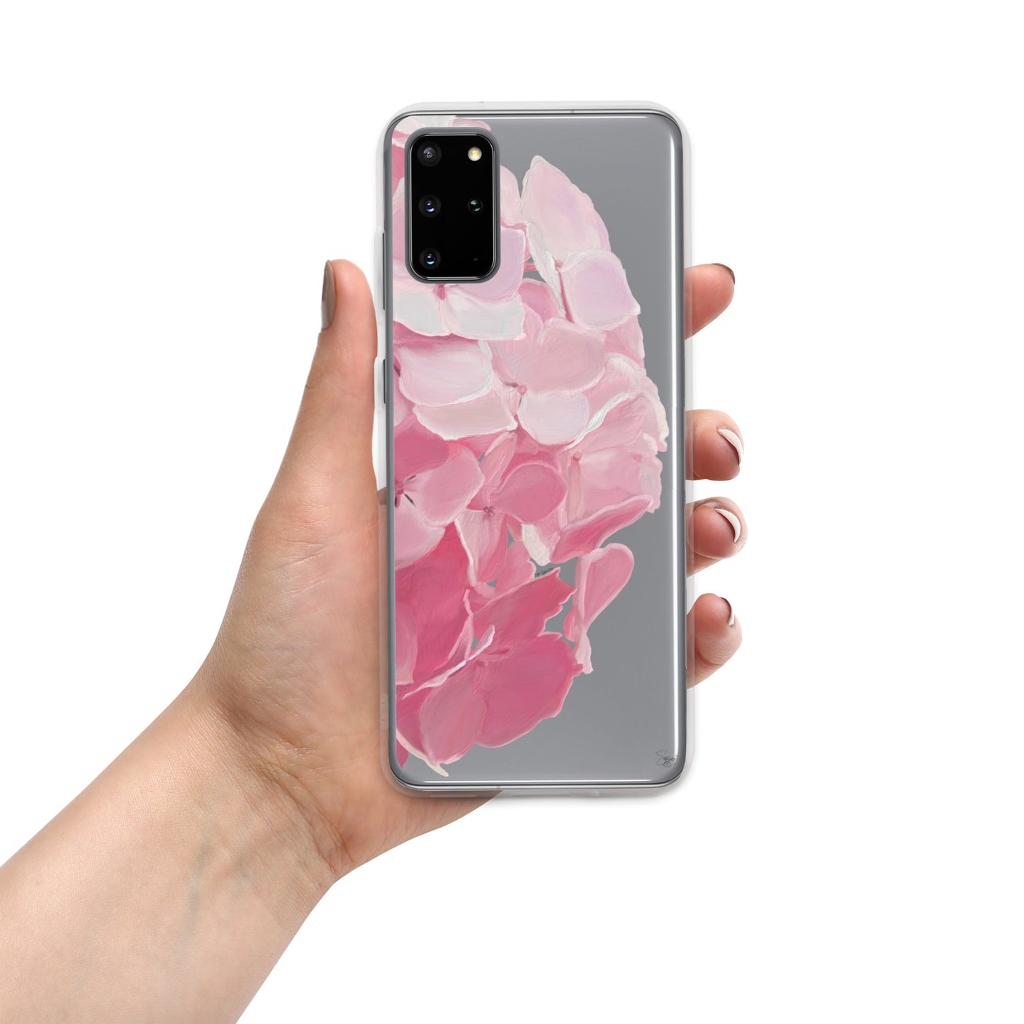 Carol’s Hydrangea Clear Case for Samsung®