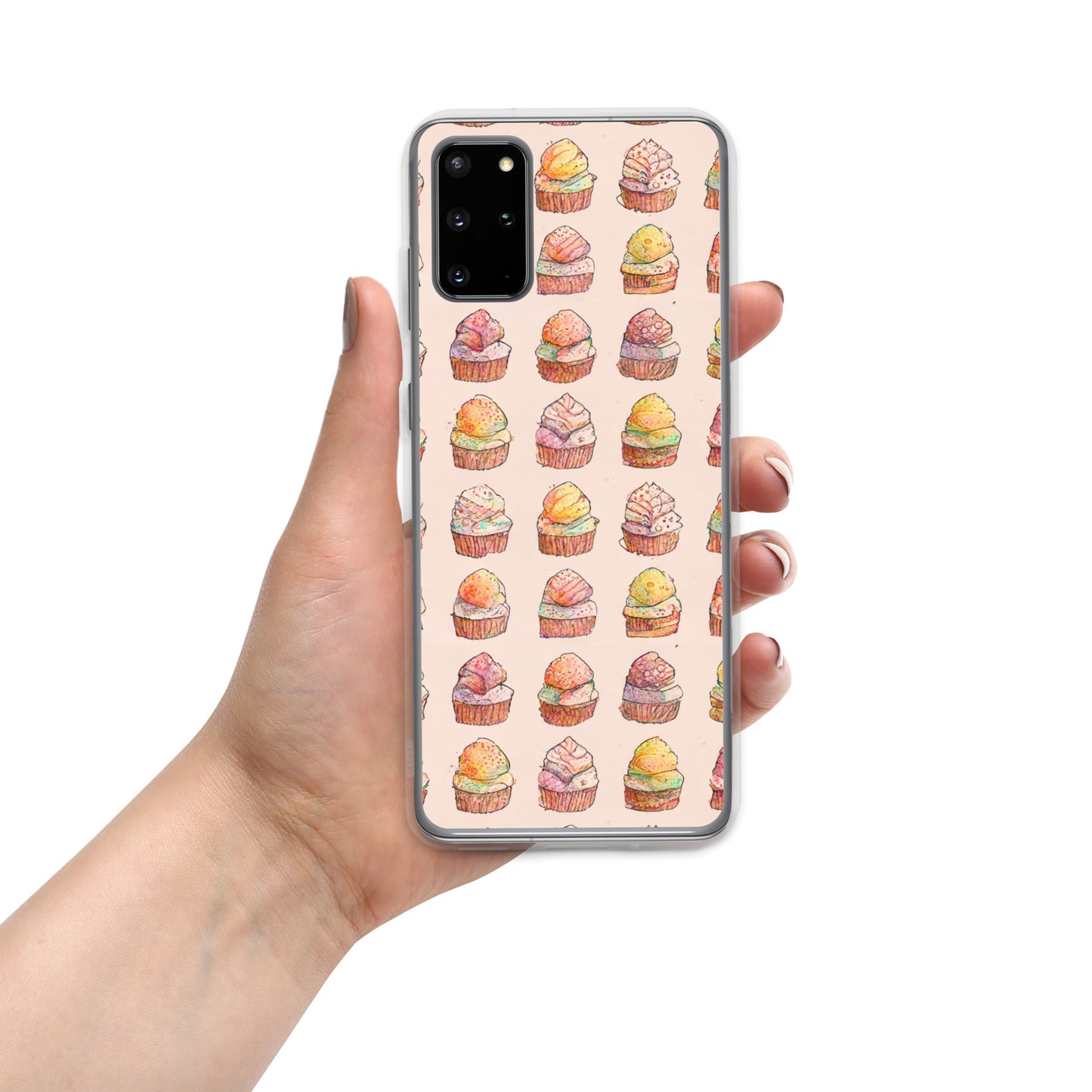 Dancing on Mom’s feet while Cupcakes Bake Clear Case for Samsung®