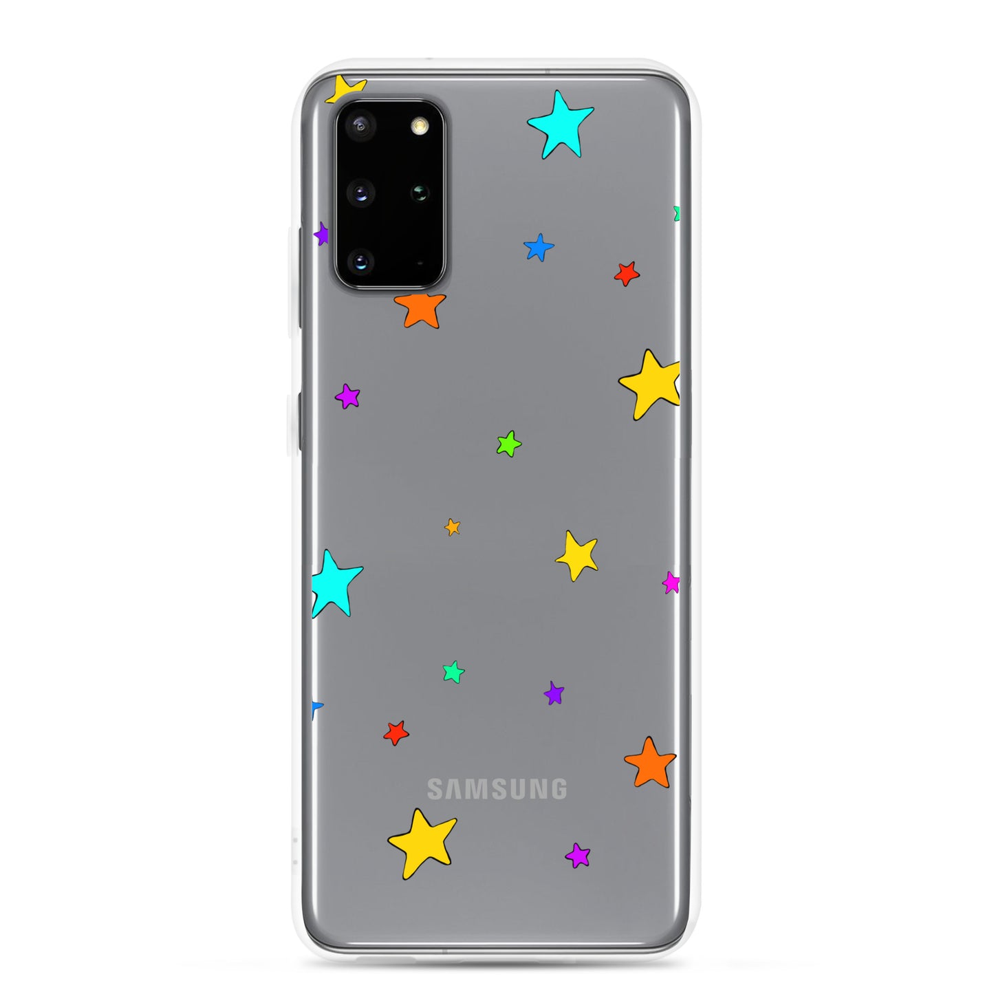 Colorful Stars Clear Case for Samsung®