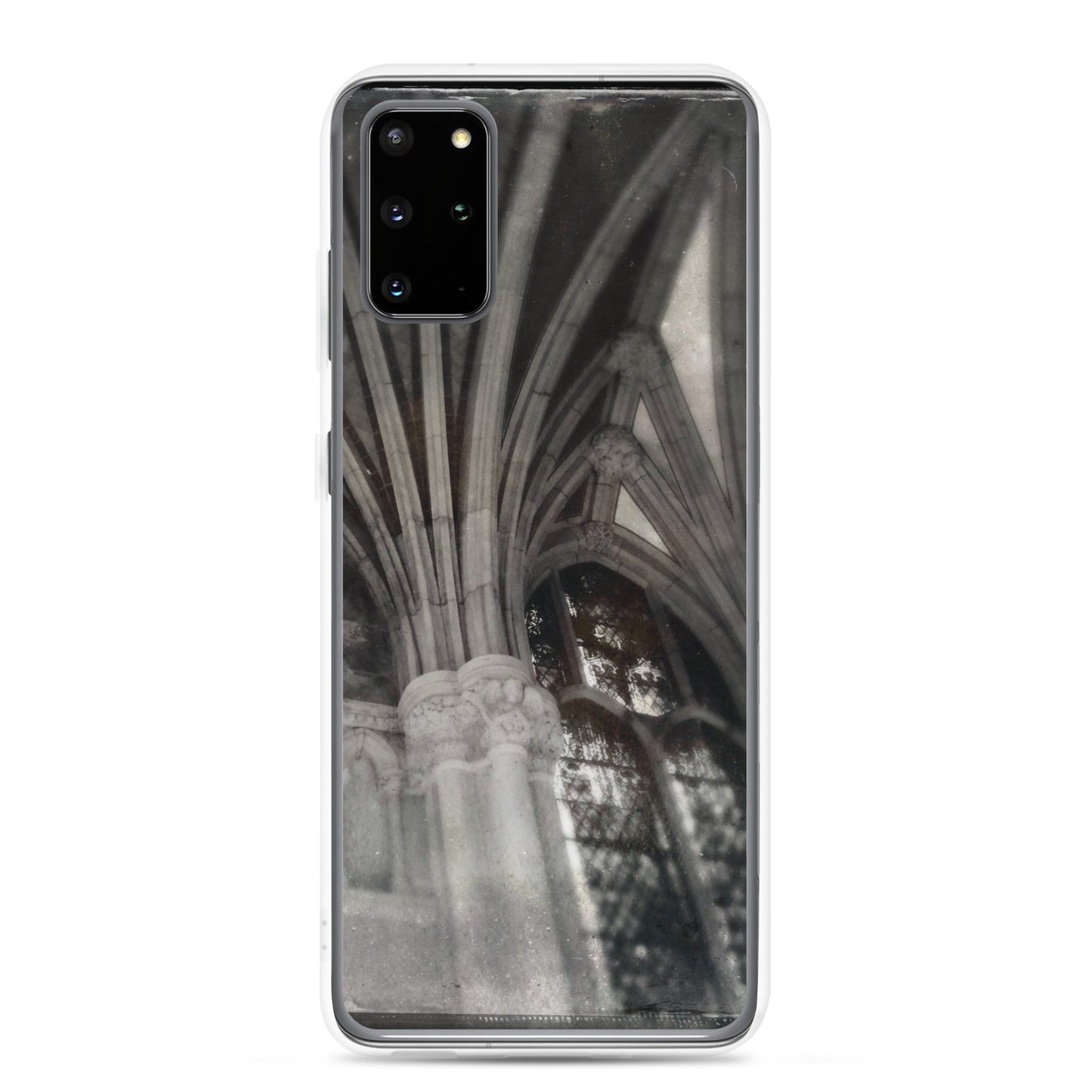 Gothic Shadows and Light at St. John Divine, NYC Clear Case for Samsung®