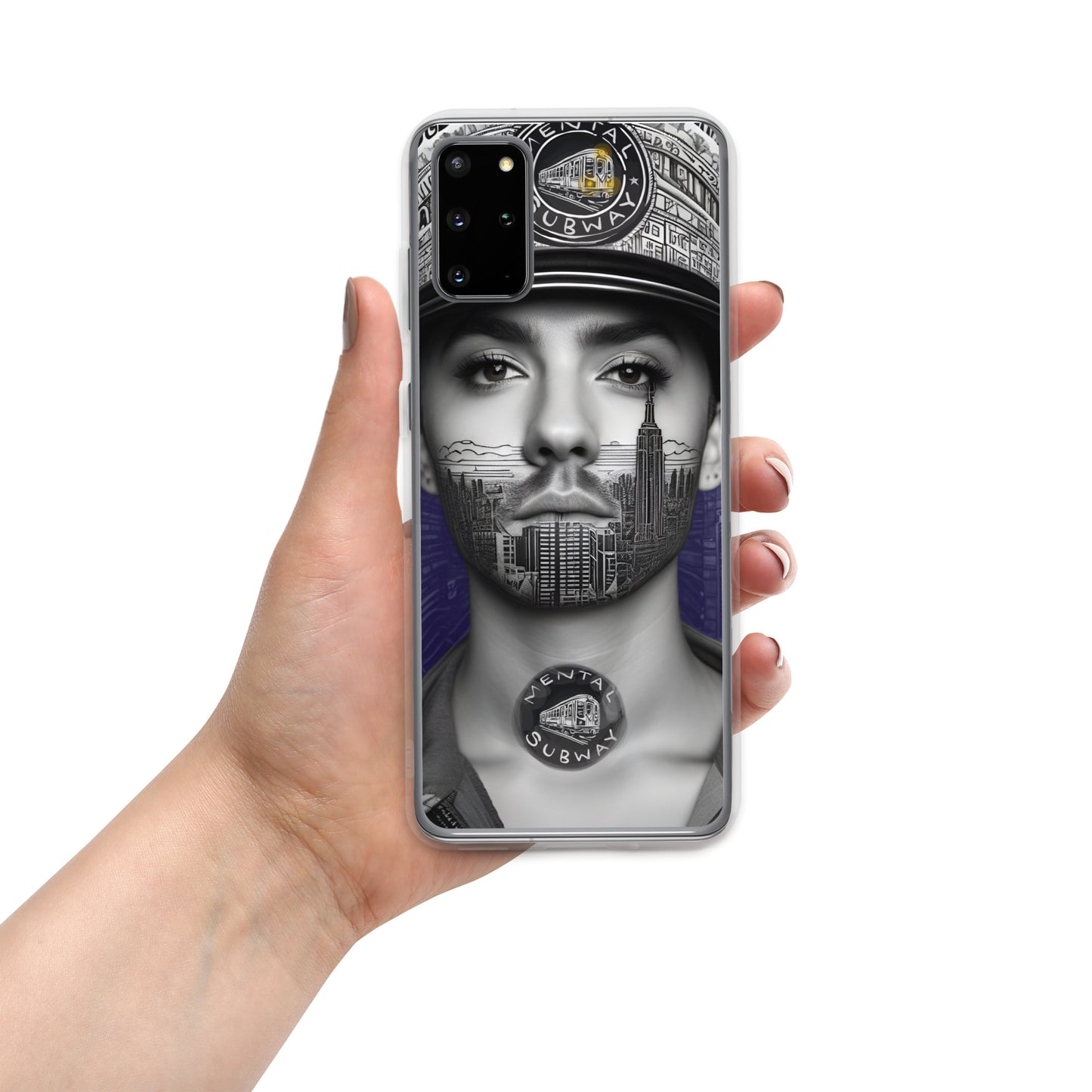 Mental Subway Police Clear Case for Samsung®