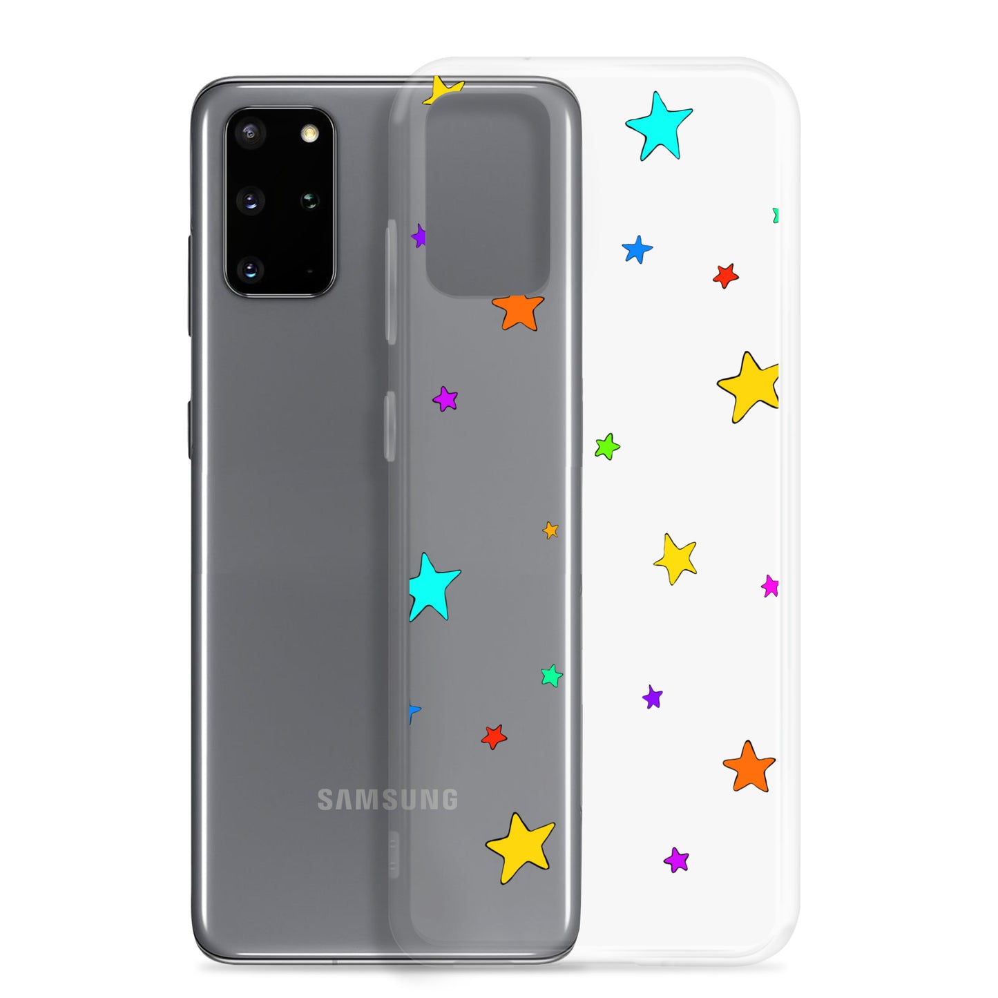 Colorful Stars Clear Case for Samsung®