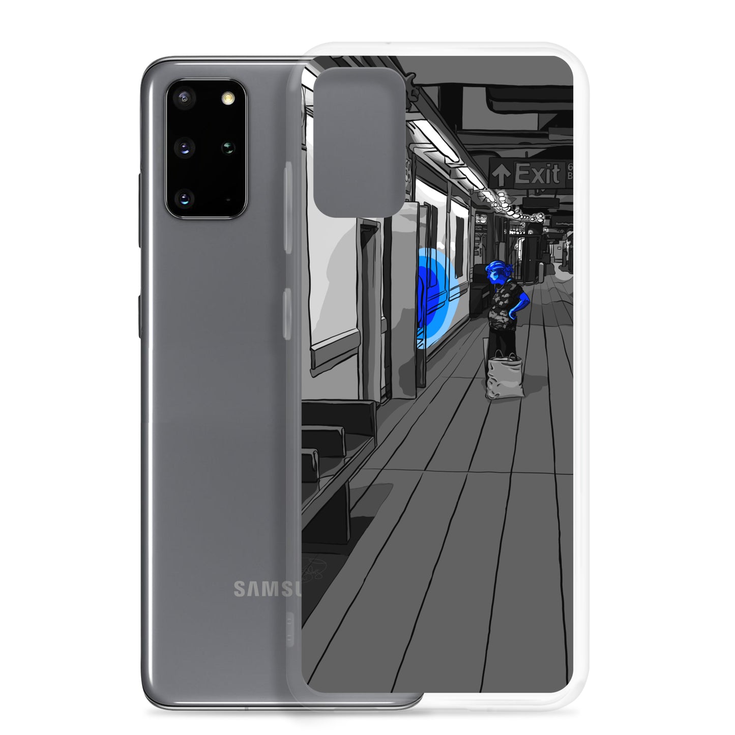 Columbus Circle Subway Station NYC Clear Case for Samsung®