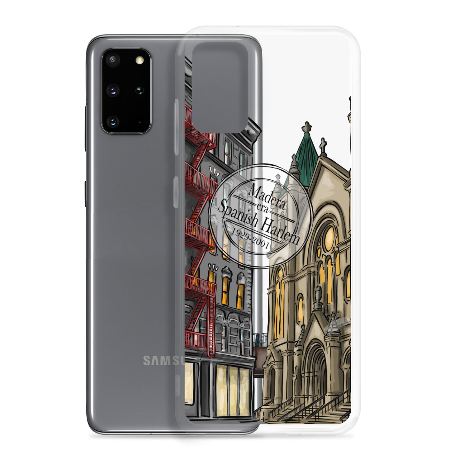 Madera Era Spanish Harlem Clear Case for Samsung®