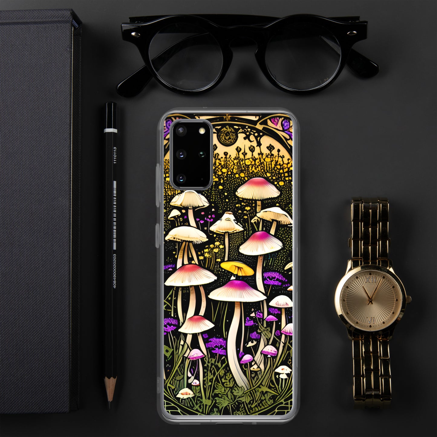 Nouveau Mushroom Meadow Clear Case for Samsung®