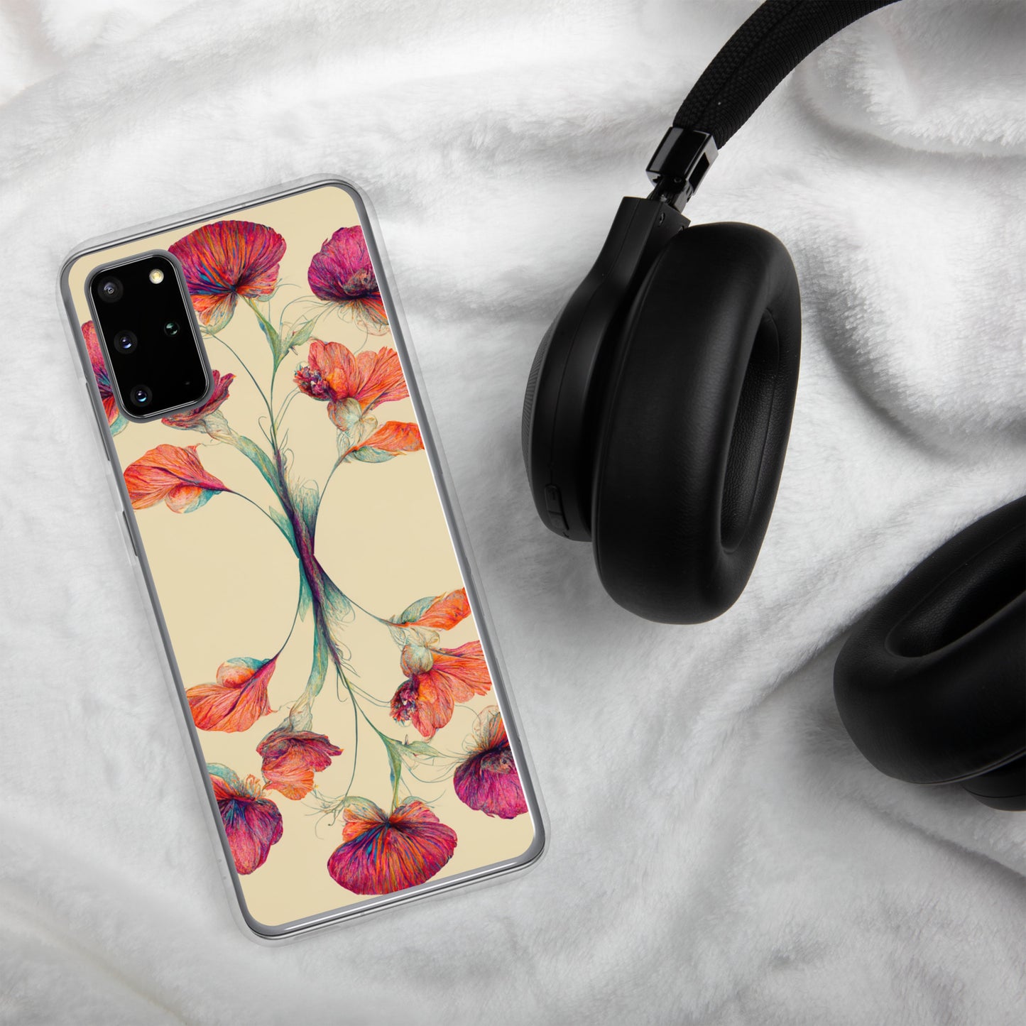 Nouveau Flowers Clear Case for Samsung®