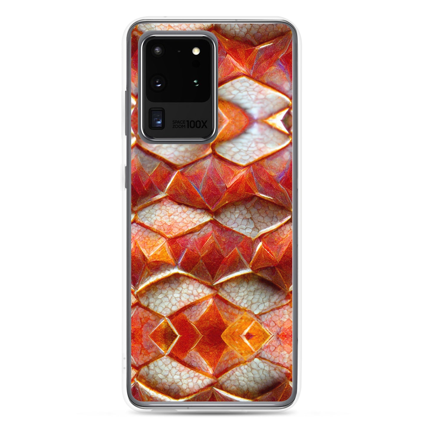 Calcithron, the Stonebound Ember Dragon Clear Case for Samsung®