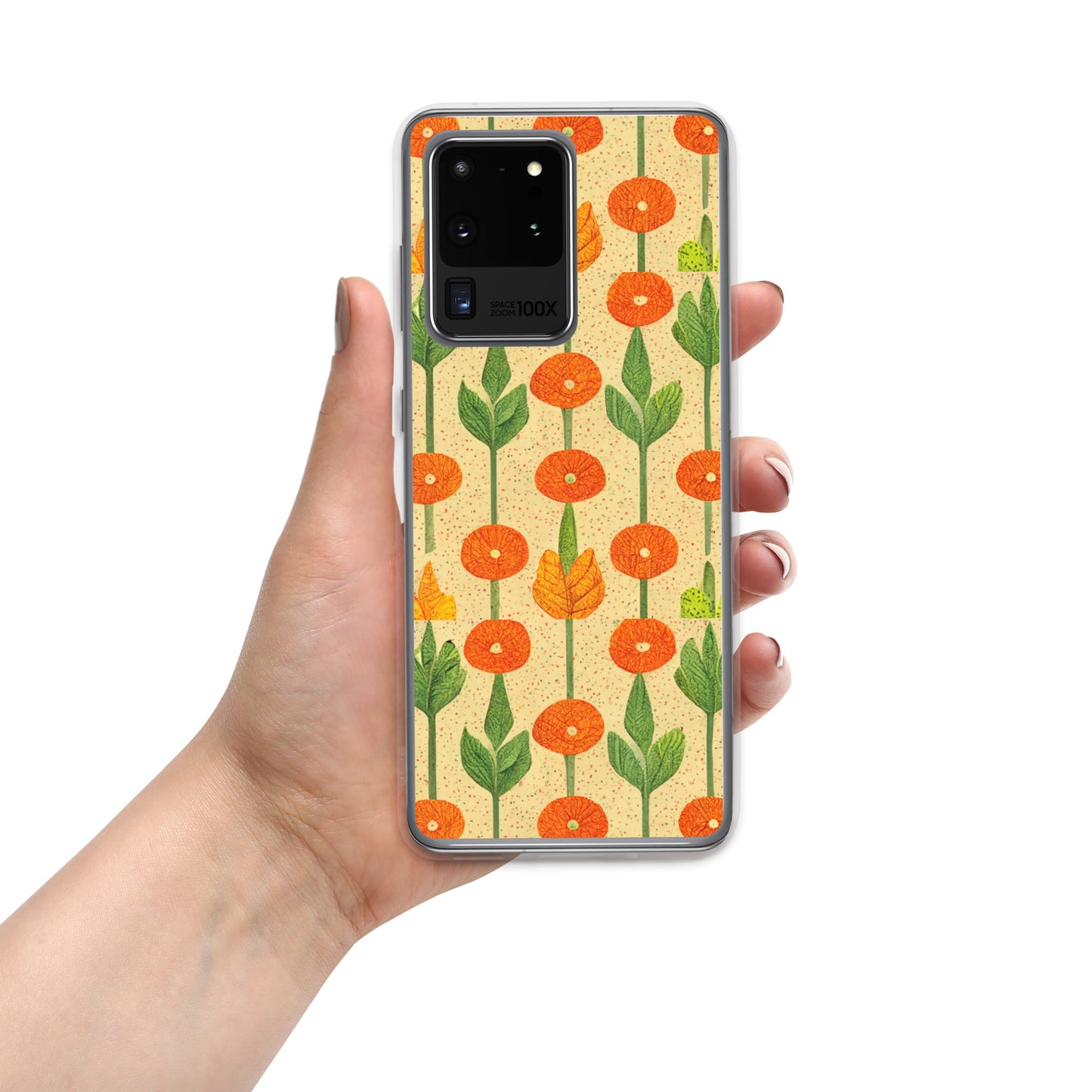 70’s Floral Fiesta Clear Case for Samsung®