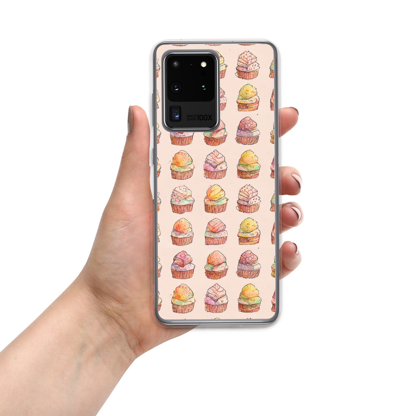 Dancing on Mom’s feet while Cupcakes Bake Clear Case for Samsung®