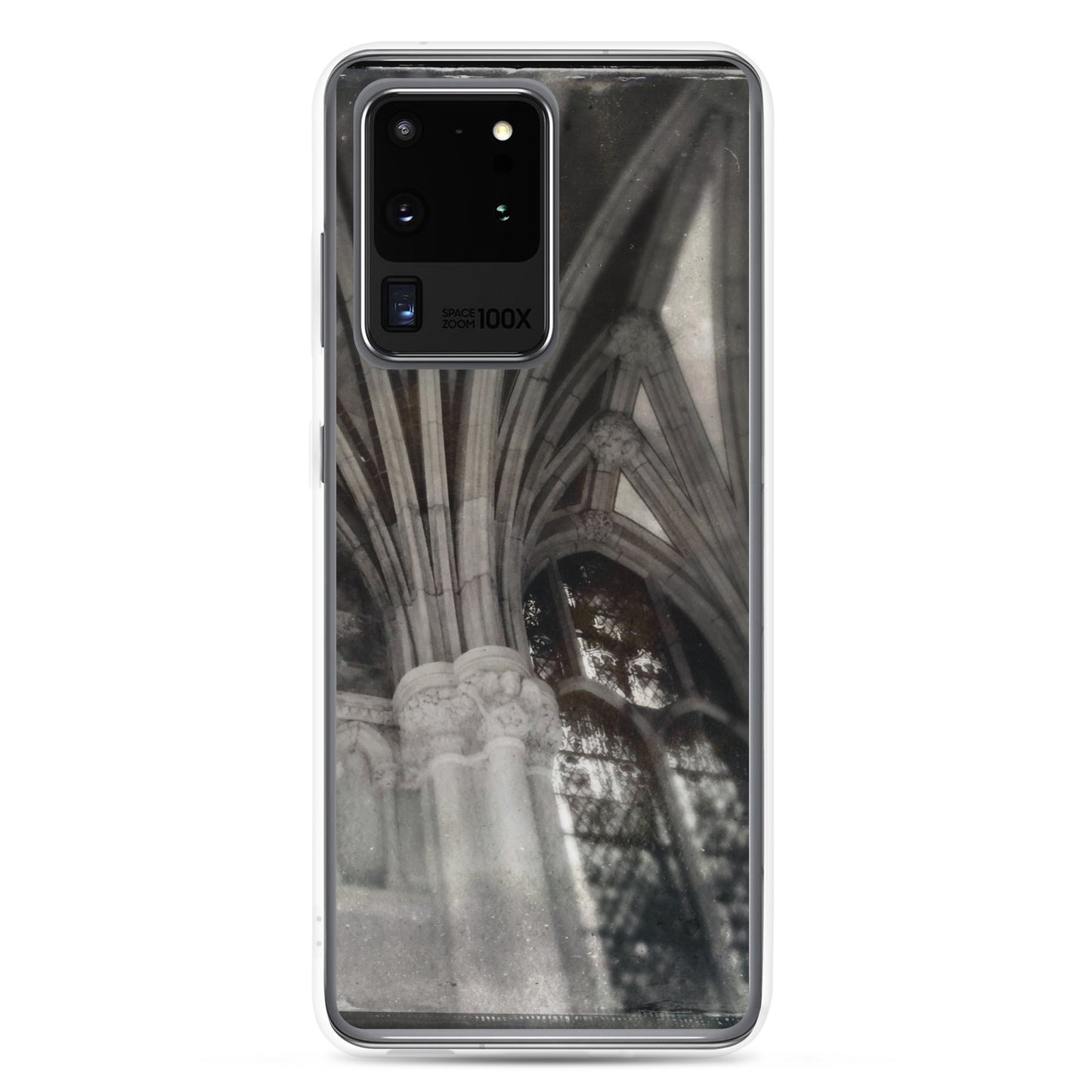 Gothic Shadows and Light at St. John Divine, NYC Clear Case for Samsung®