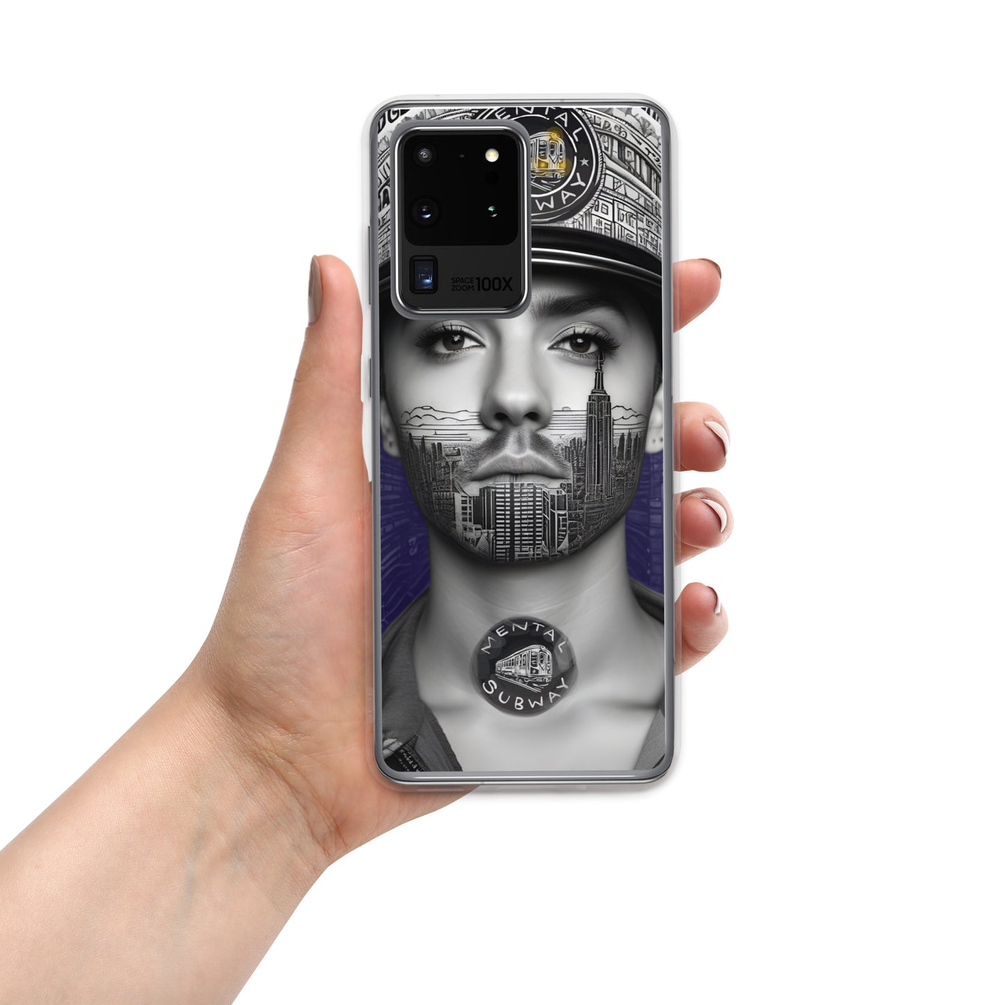 Mental Subway Police Clear Case for Samsung®