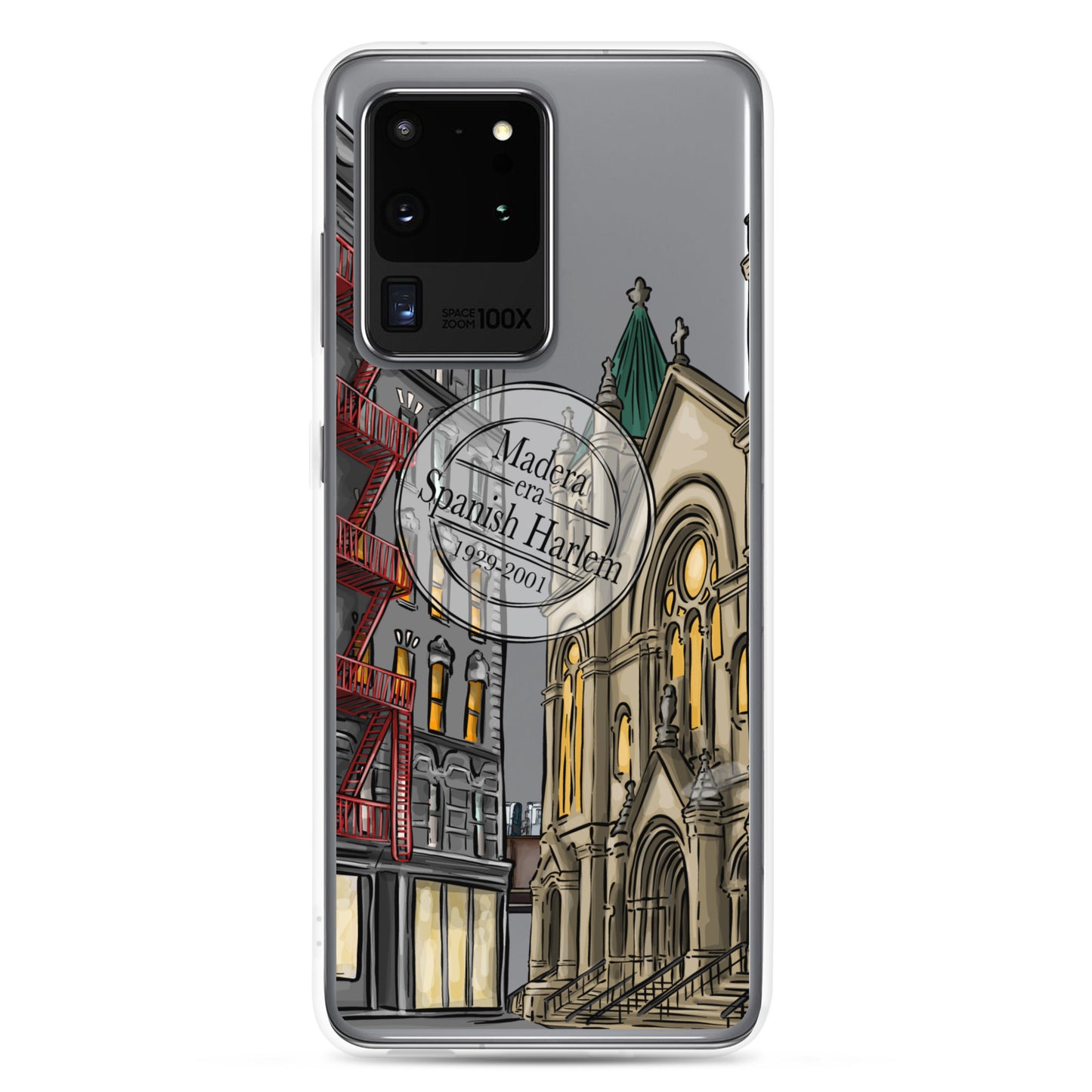 Madera Era Spanish Harlem Clear Case for Samsung®