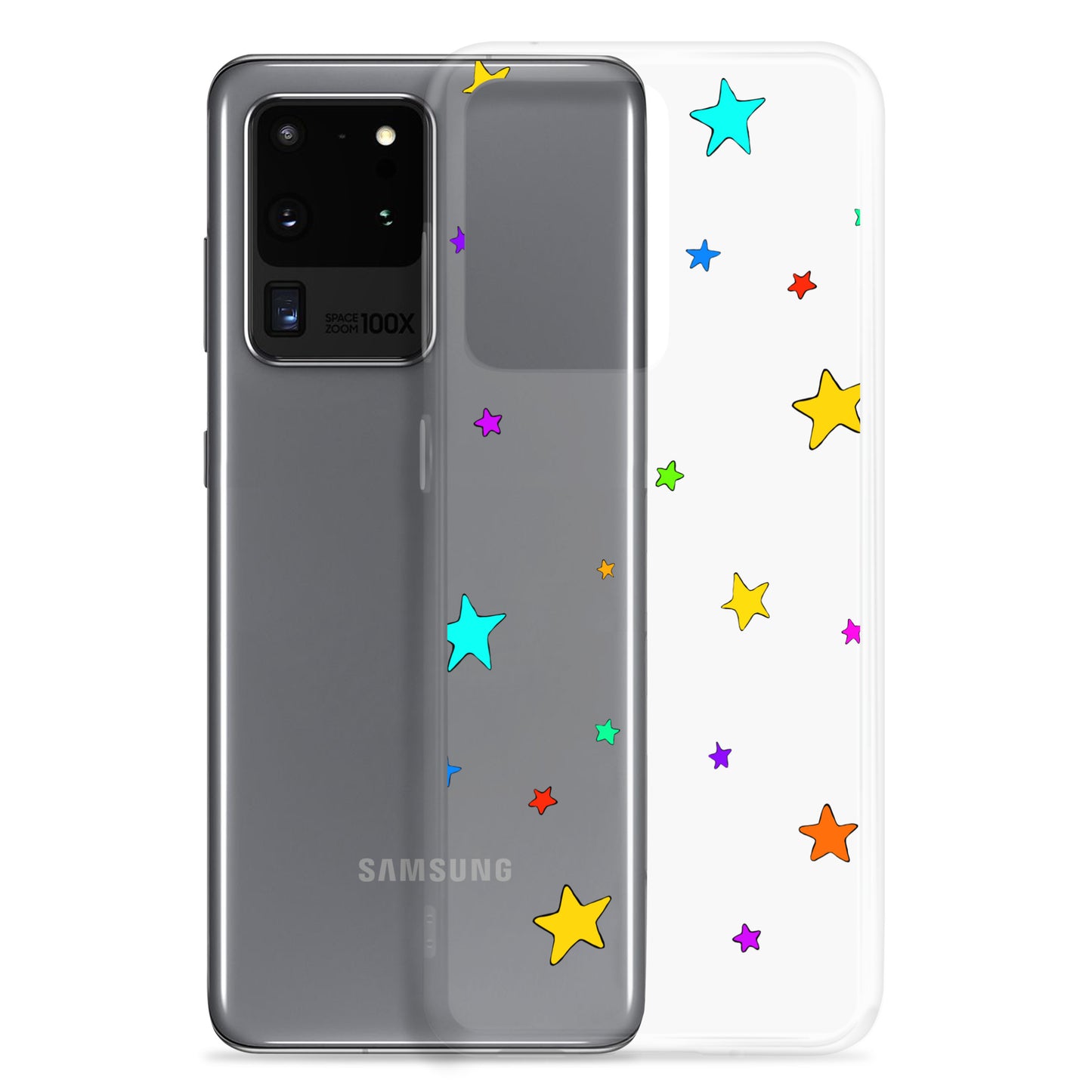 Colorful Stars Clear Case for Samsung®