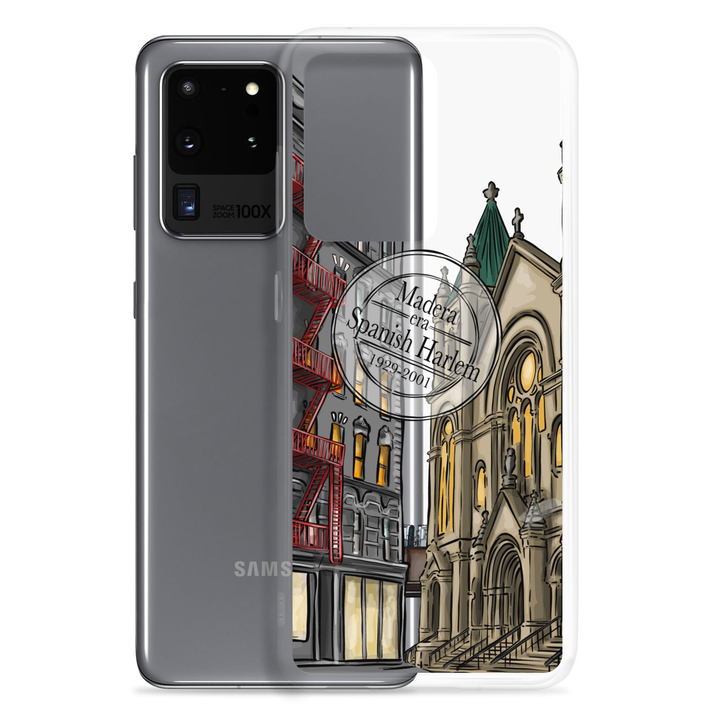 Madera Era Spanish Harlem Clear Case for Samsung®