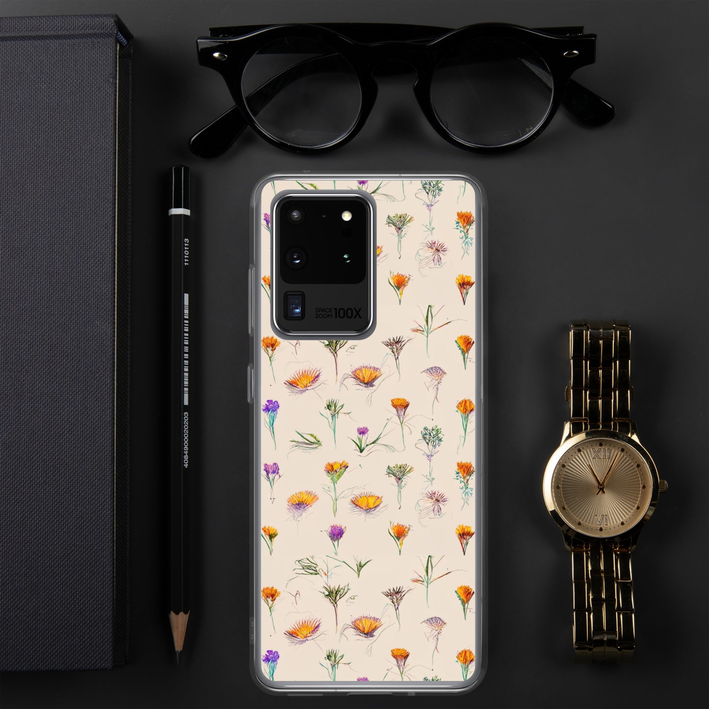 Sketches in Bloom Clear Case for Samsung®