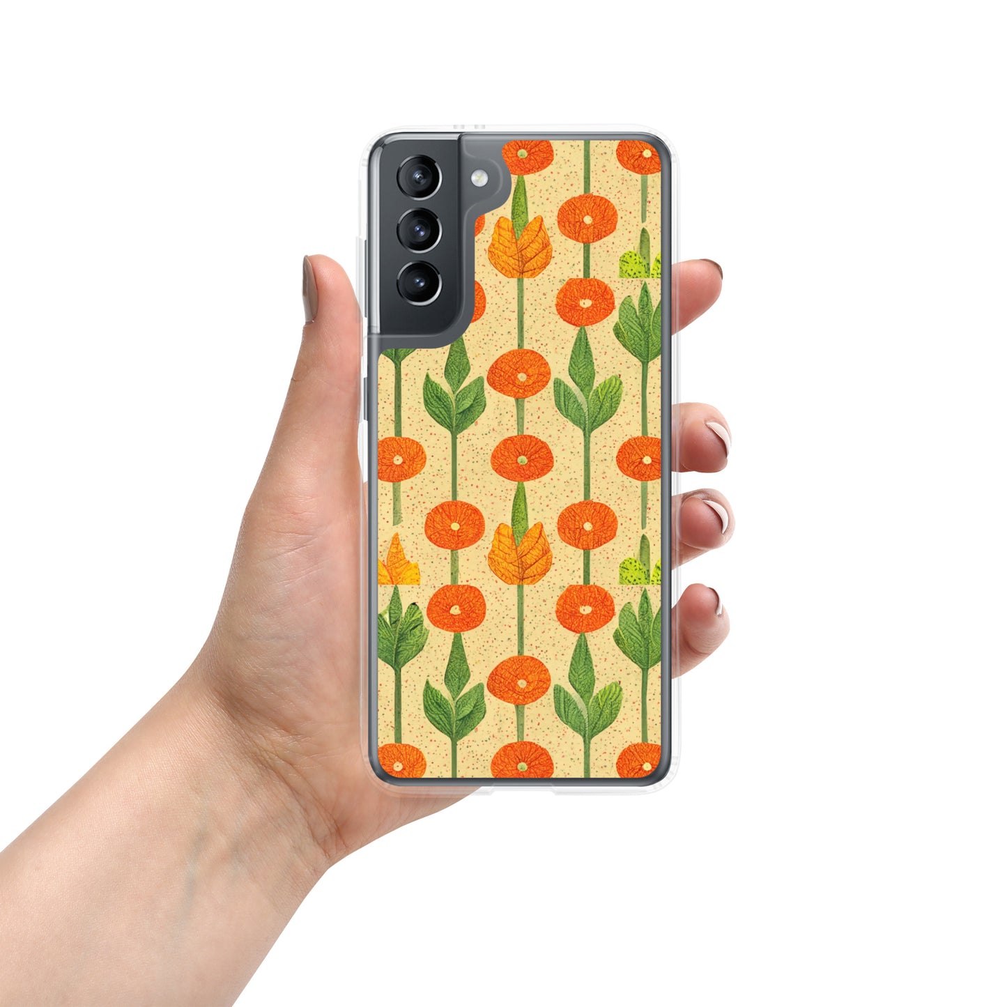 70’s Floral Fiesta Clear Case for Samsung®