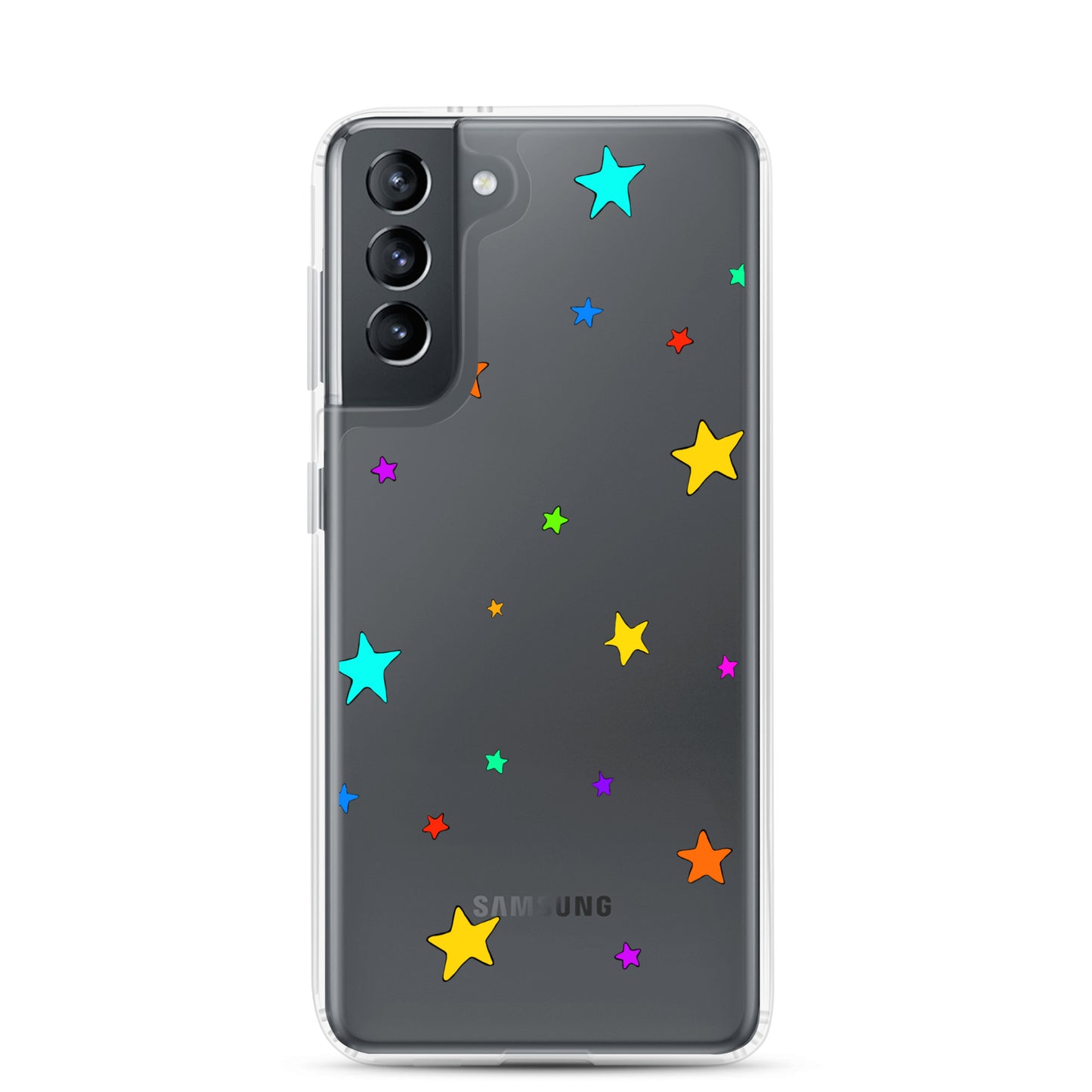 Colorful Stars Clear Case for Samsung®