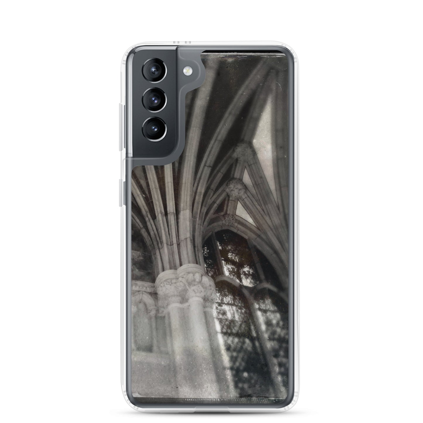 Gothic Shadows and Light at St. John Divine, NYC Clear Case for Samsung®