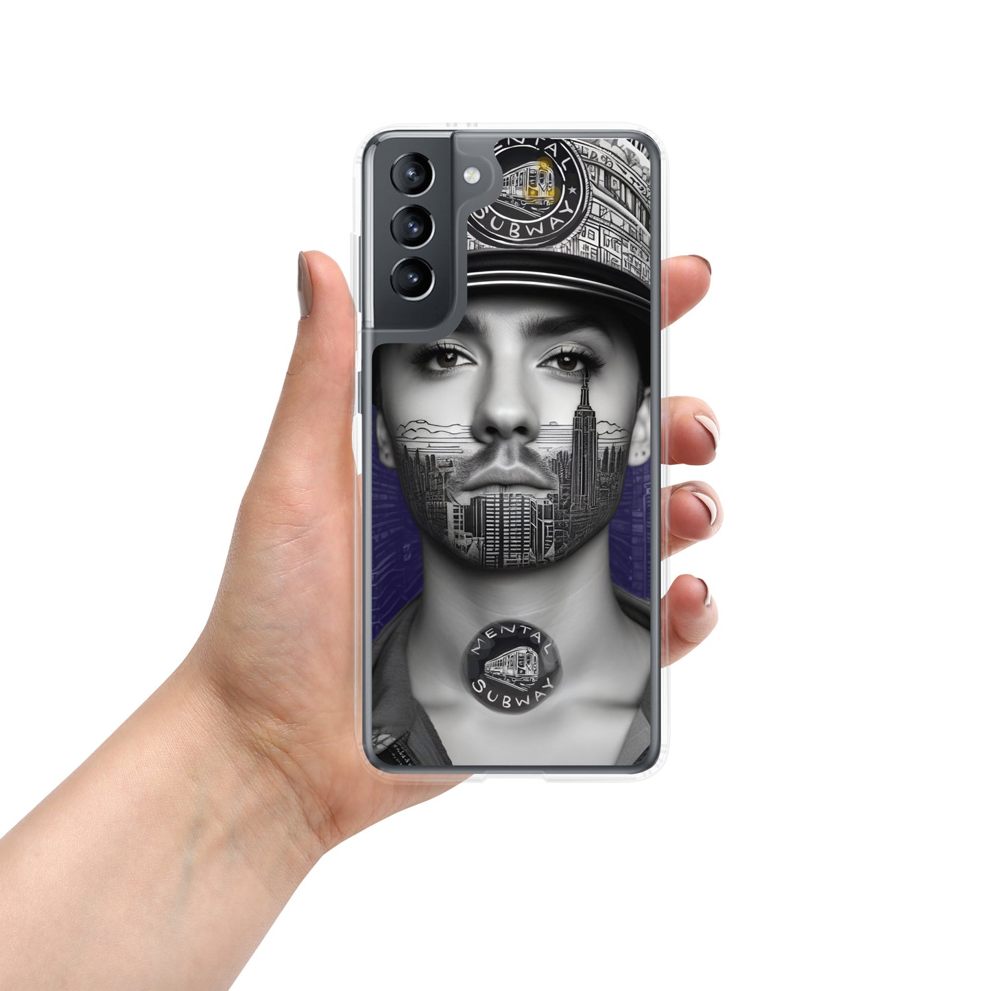 Mental Subway Police Clear Case for Samsung®