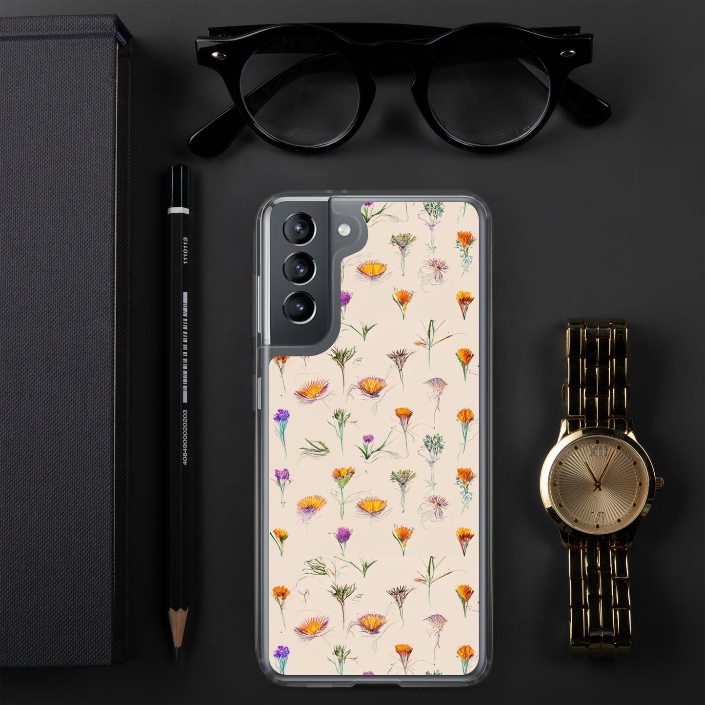 Sketches in Bloom Clear Case for Samsung®