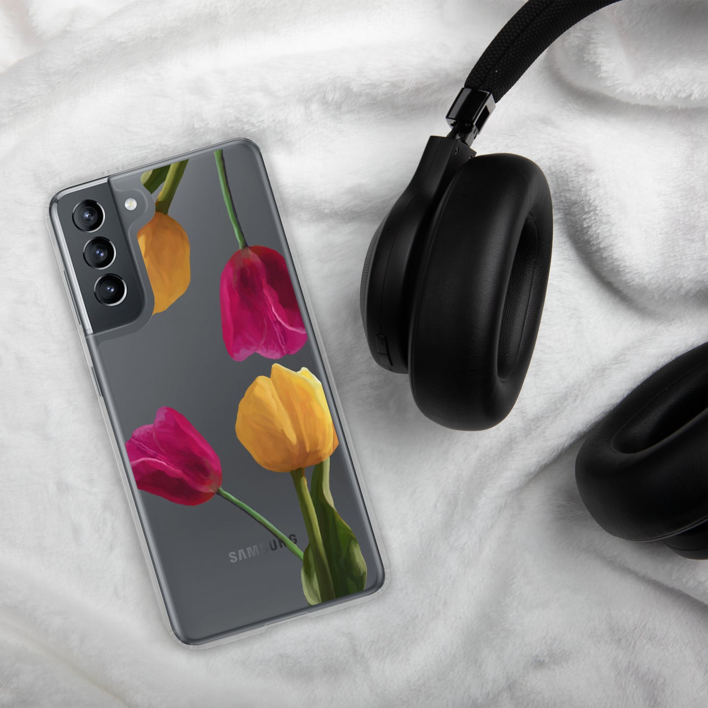 Jermita’s Tulips Clear Case for Samsung®