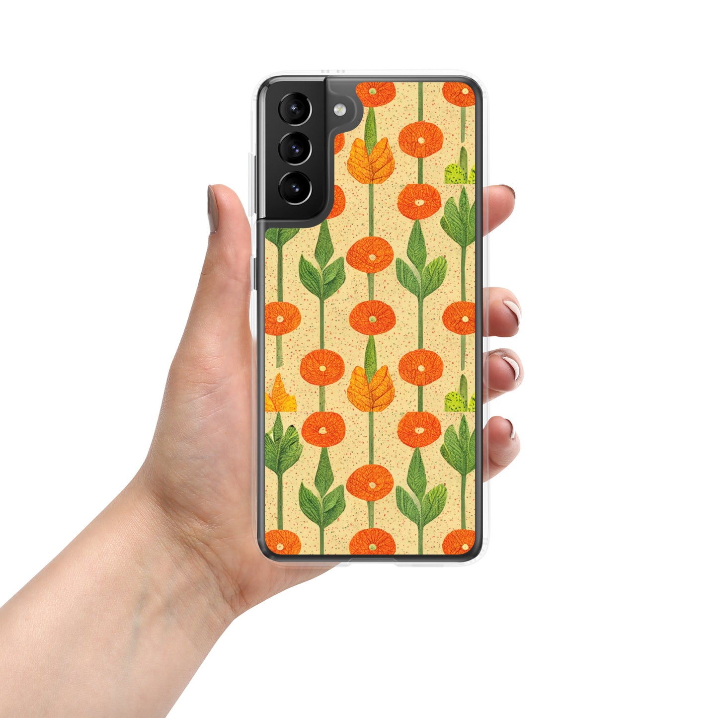 70’s Floral Fiesta Clear Case for Samsung®